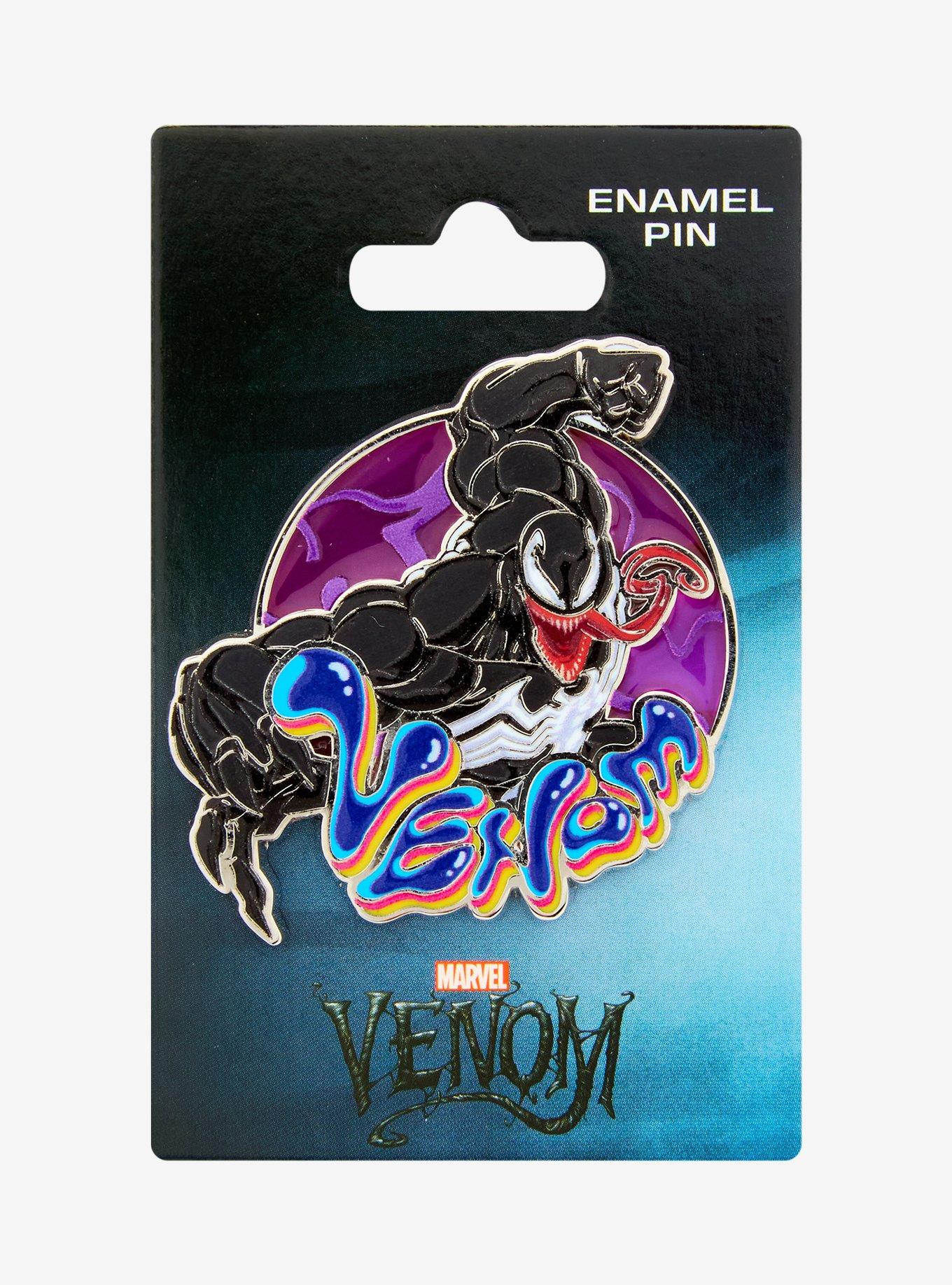 Marvel Venom Bubble Venom Enamel Pin - BoxLunch Exclusive, , hi-res