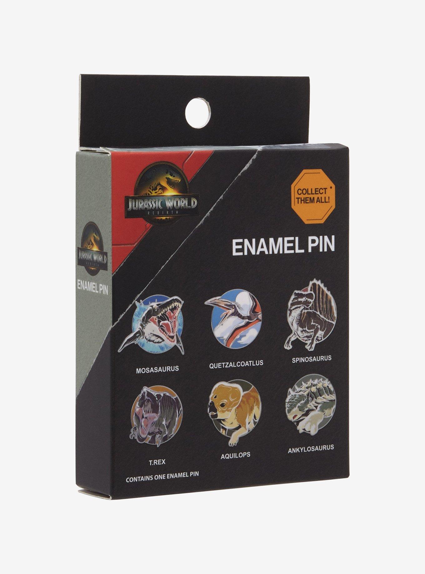 Jurassic World Blind Box Enamel Pin - BoxLunch Exclusive, , hi-res