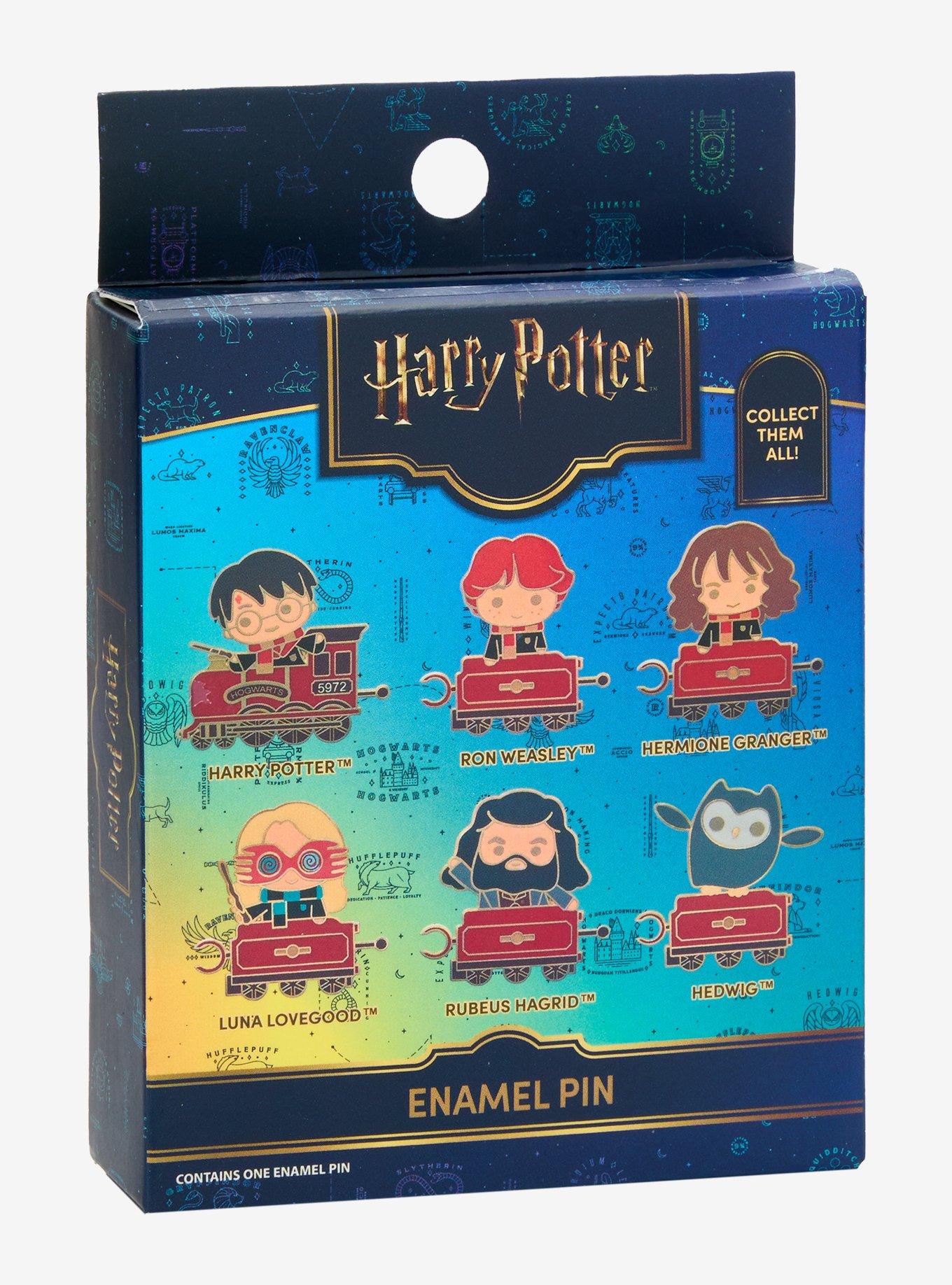Harry Potter Character Train Puzzle Blind Box Enamel Pin - BoxLunch Exclusive, , alternate