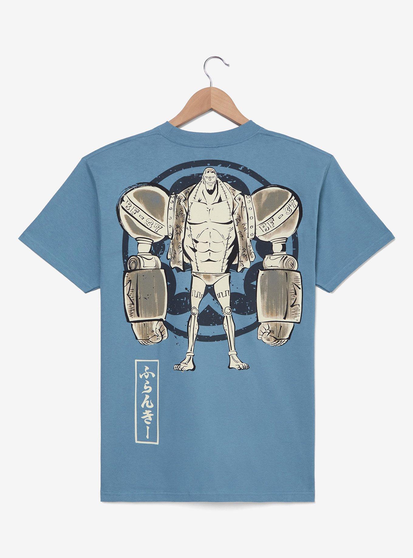 One Piece Franky Tonal Portrait T-Shirt - BoxLunch Exclusive