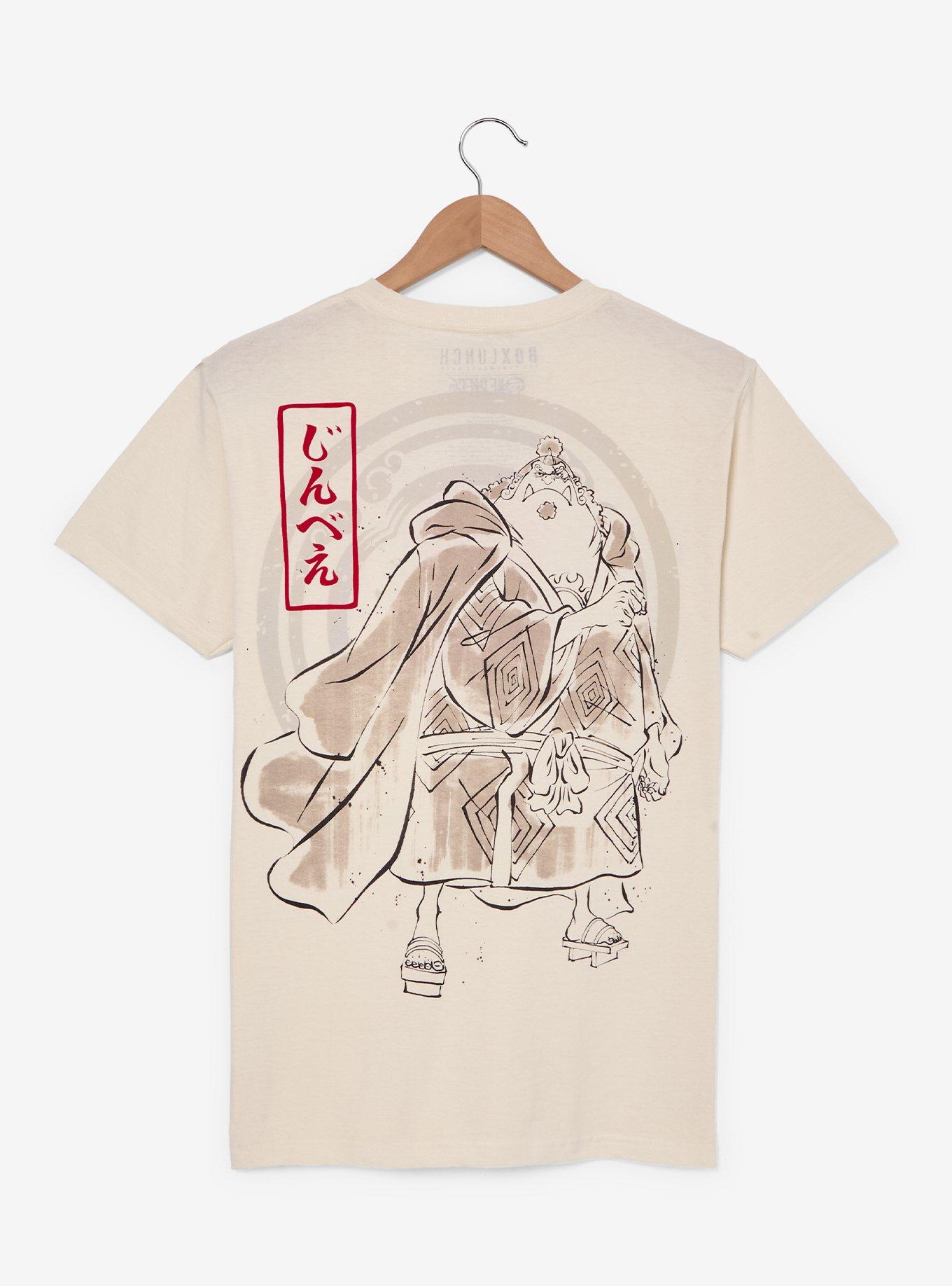 One Piece Jinbe Tonal Portrait T-Shirt - BoxLunch Exclusive, , hi-res