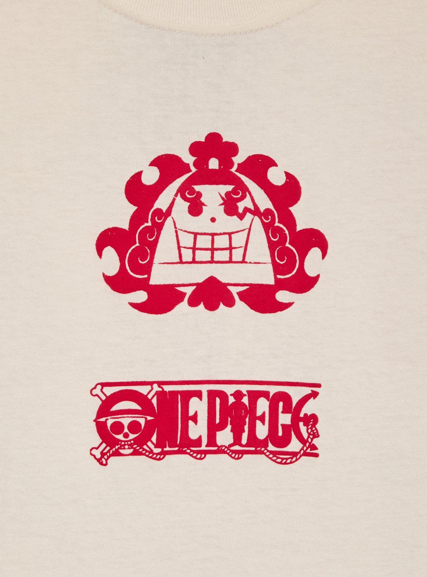 One Piece Jinbe Tonal Portrait T-Shirt - BoxLunch Exclusive, OFF WHITE, alternate