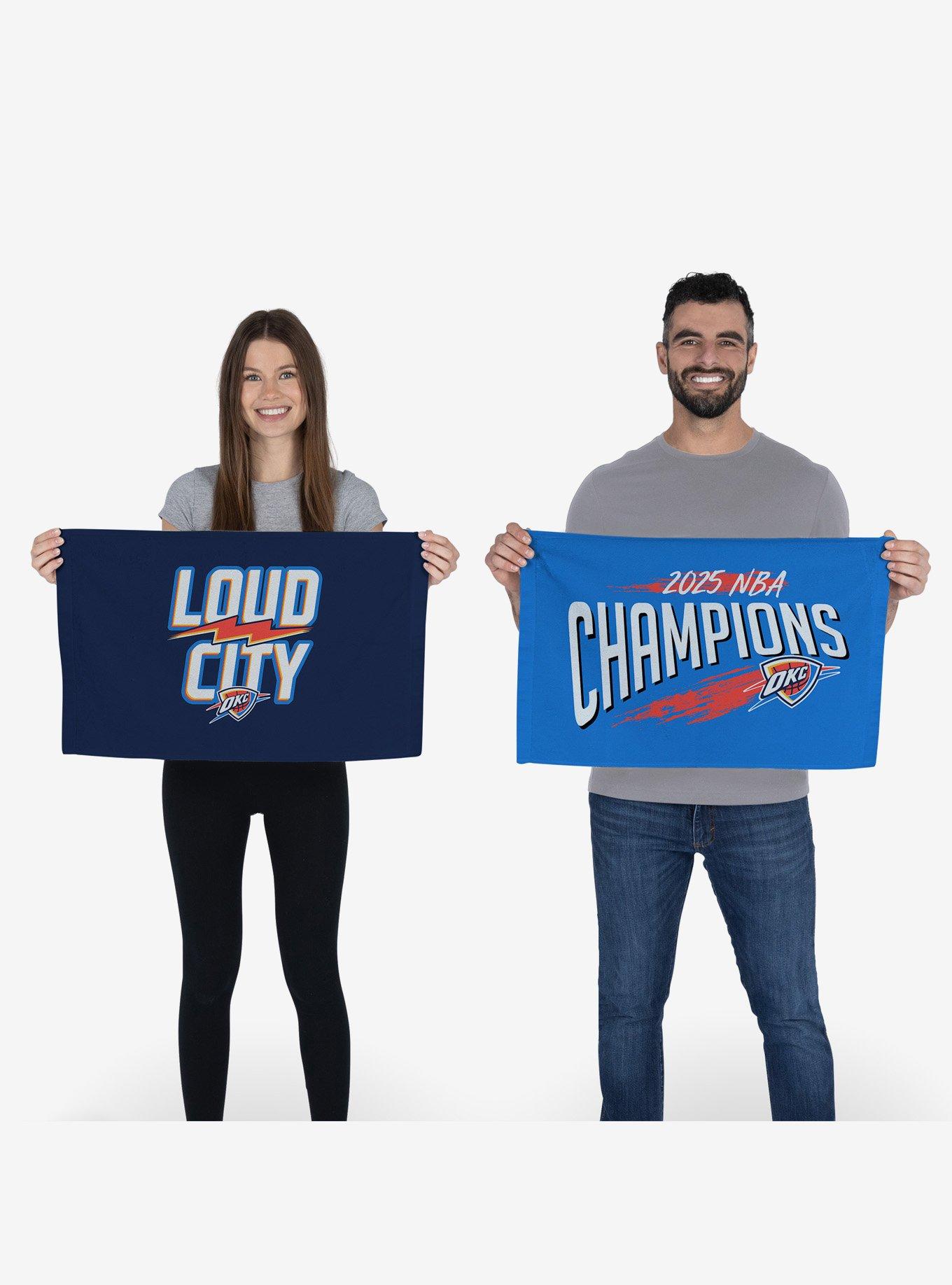 NBA Oklahoma City Thunder Shot Call 2-Pack Fan Towel, , alternate