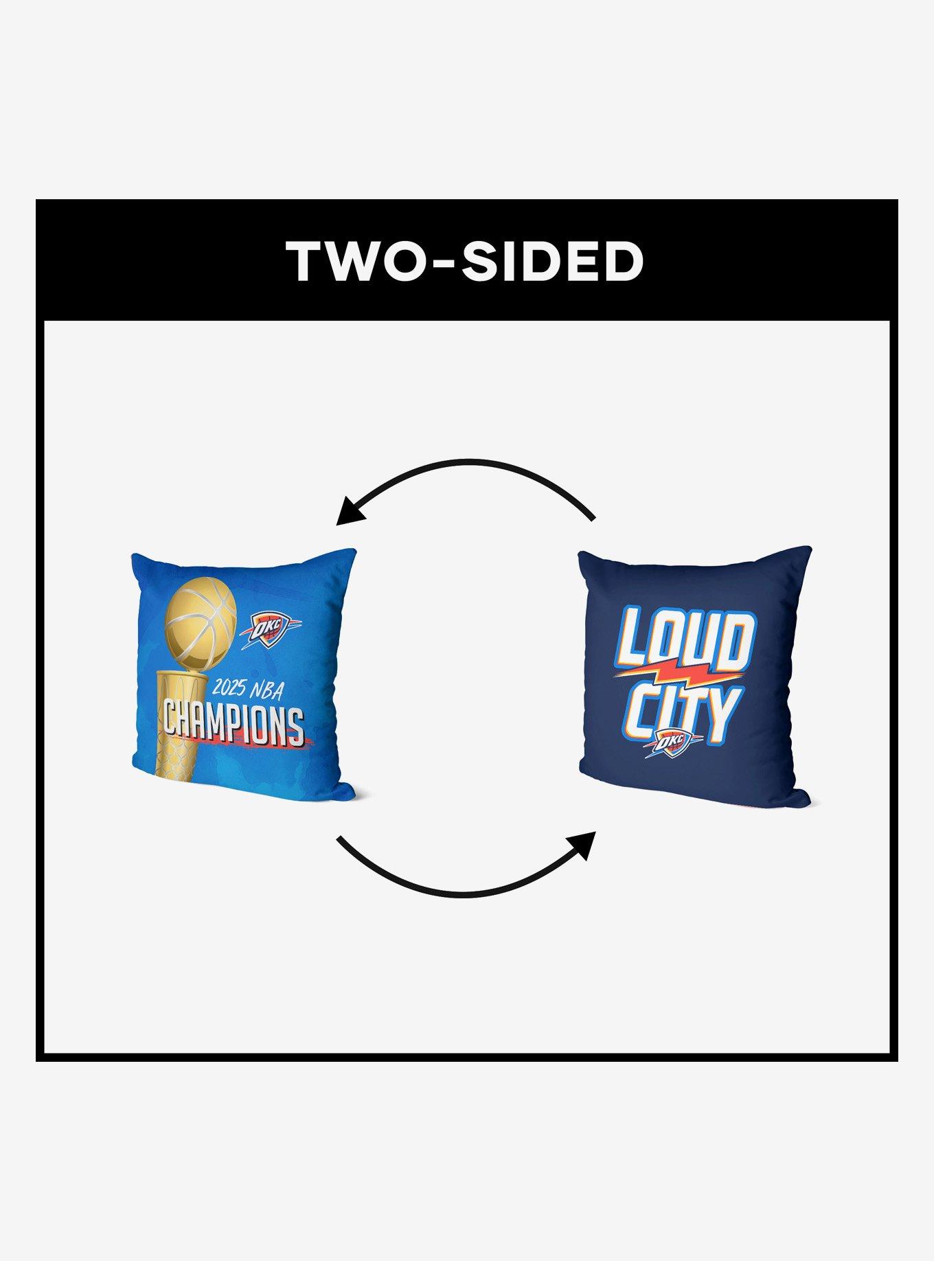 NBA Oklahoma City Thunder Buckets Throw Pillow, , alternate