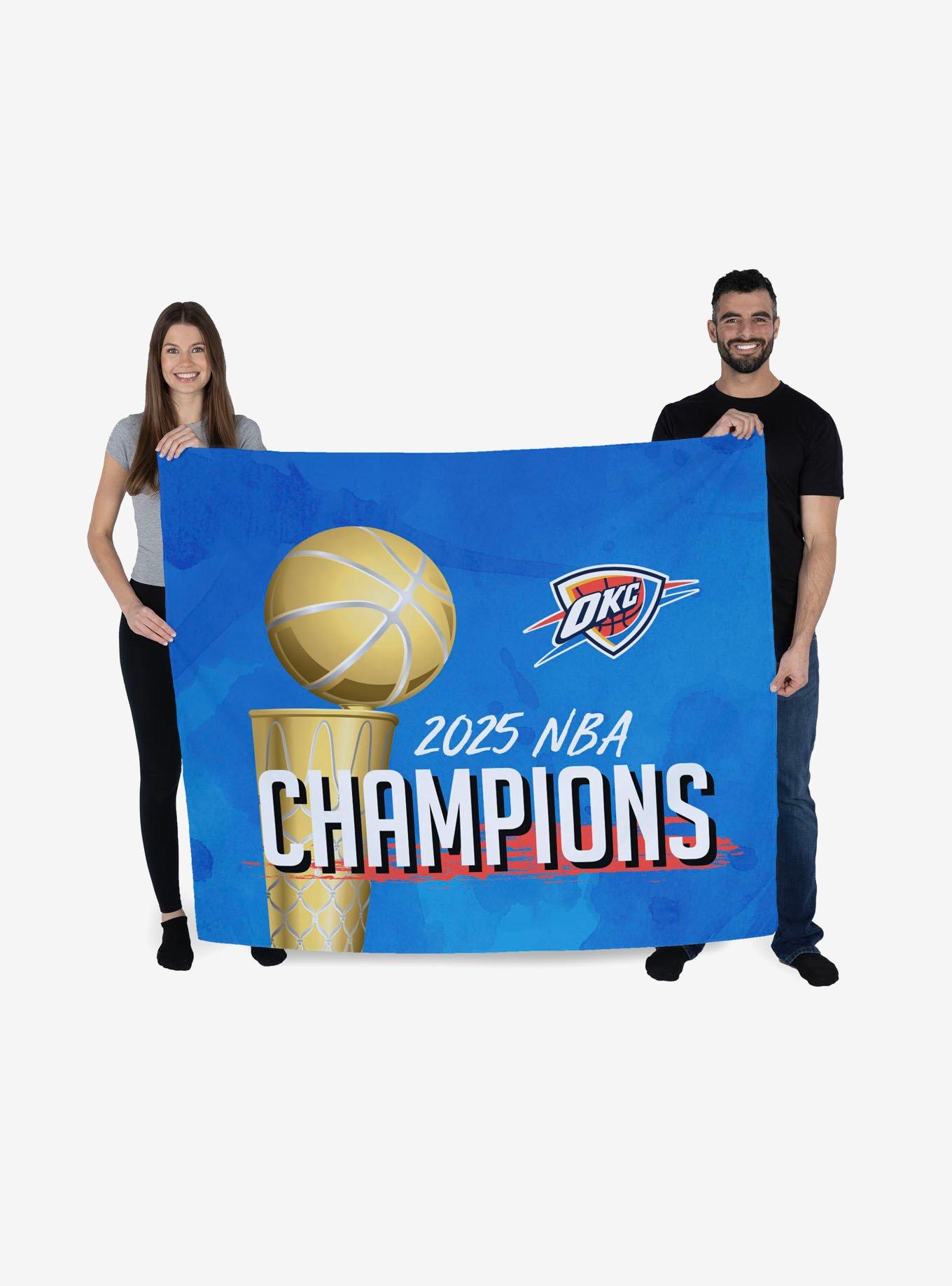 NBA Oklahoma City Thunder Banner Up Printed Wall Decor, , hi-res
