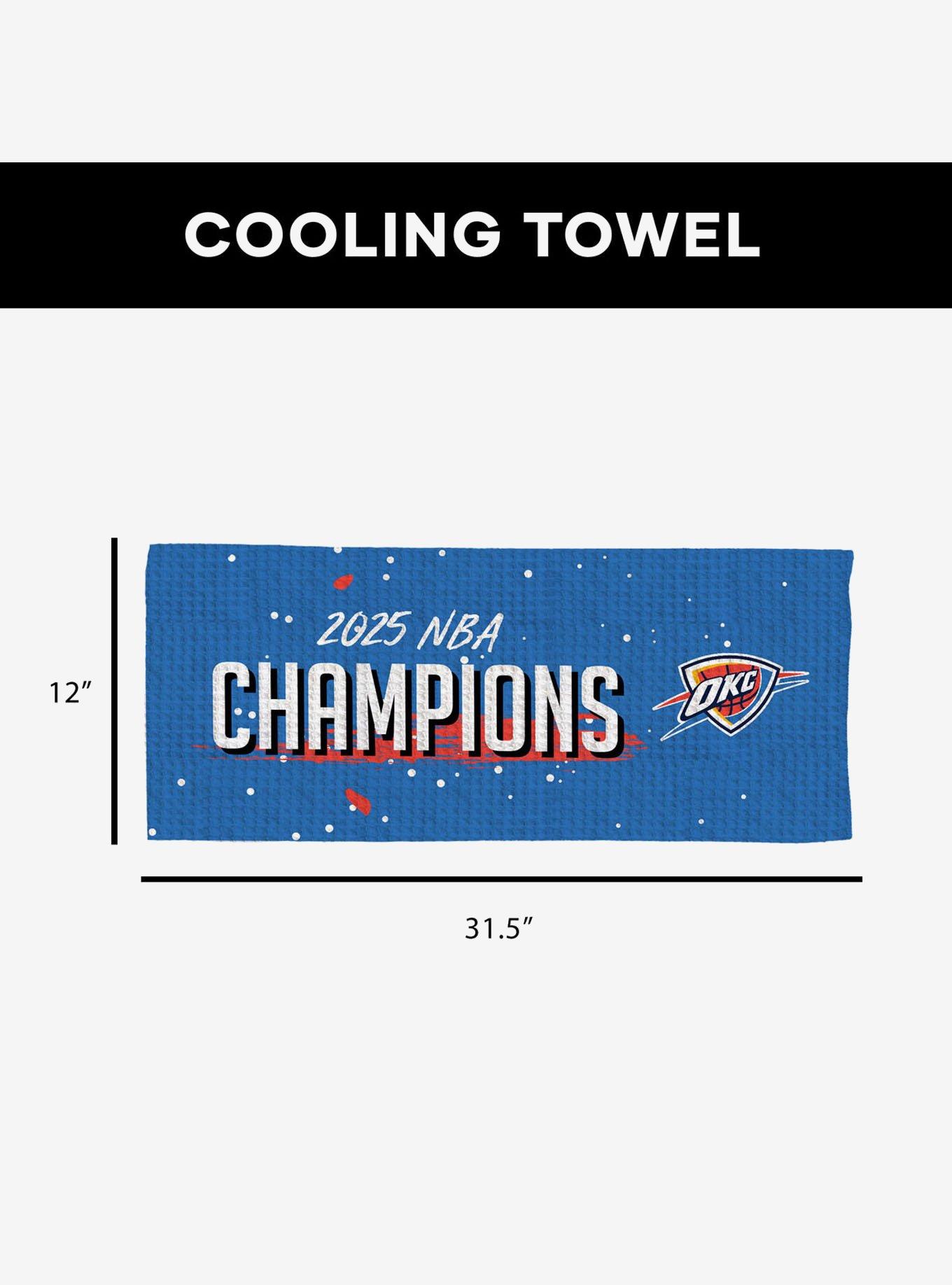 NBA Oklahoma City Thunder Courtside Cooling Towel, , alternate