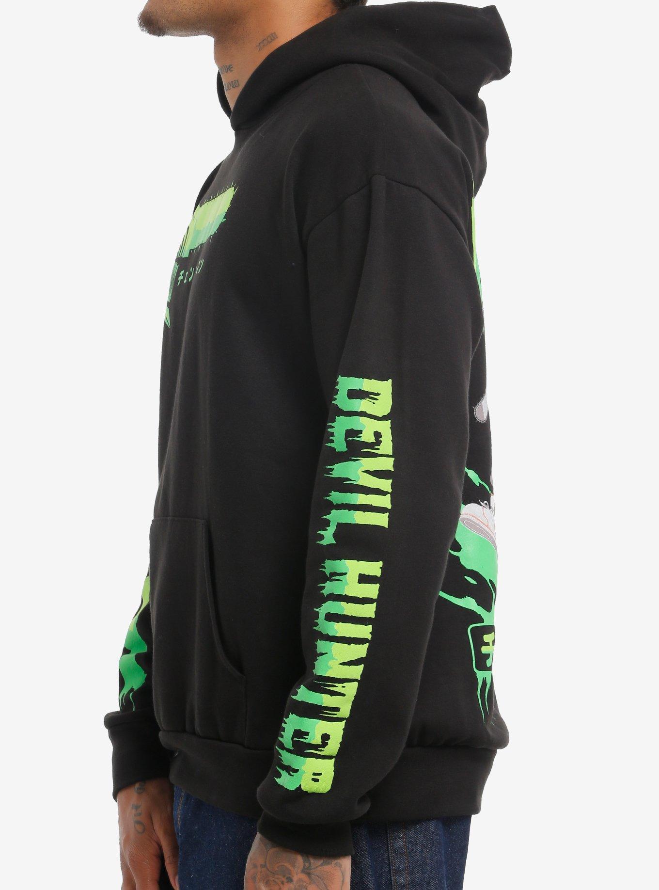 Chainsaw Man Denji Two-Sided Hoodie, BLACK, alternate