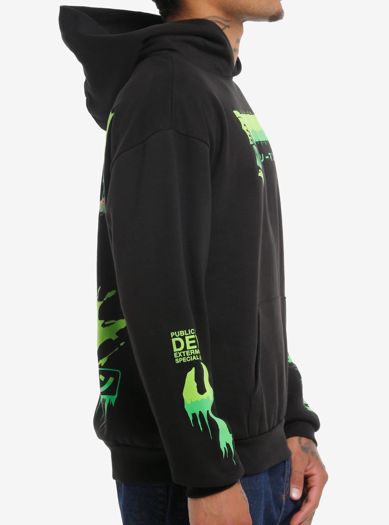 Chainsaw Man Denji Two-Sided Hoodie, BLACK, alternate