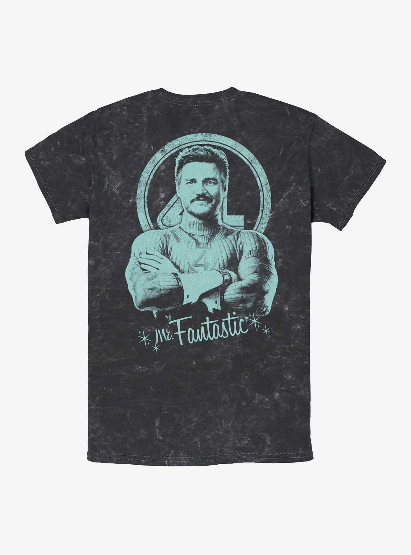 Marvel The Fantastic Four: First Steps Mister Fantastic Mineral Wash T-Shirt Hot Topic Web Exclusive, , hi-res