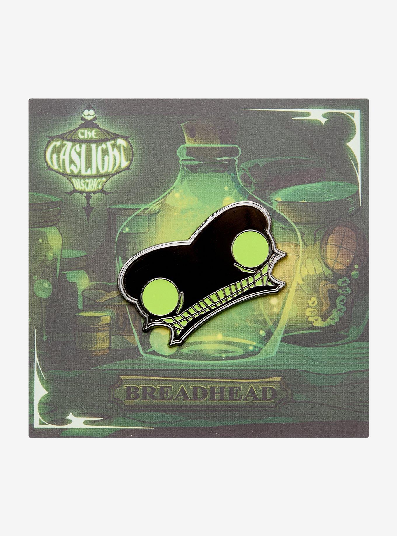 The Gaslight District Breadhead Enamel Pin, , hi-res