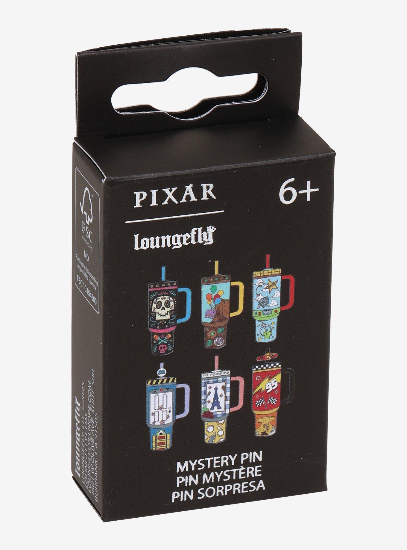 Loungefly Disney Pixar Travel Cup Blind Box Enamel Pin, , hi-res