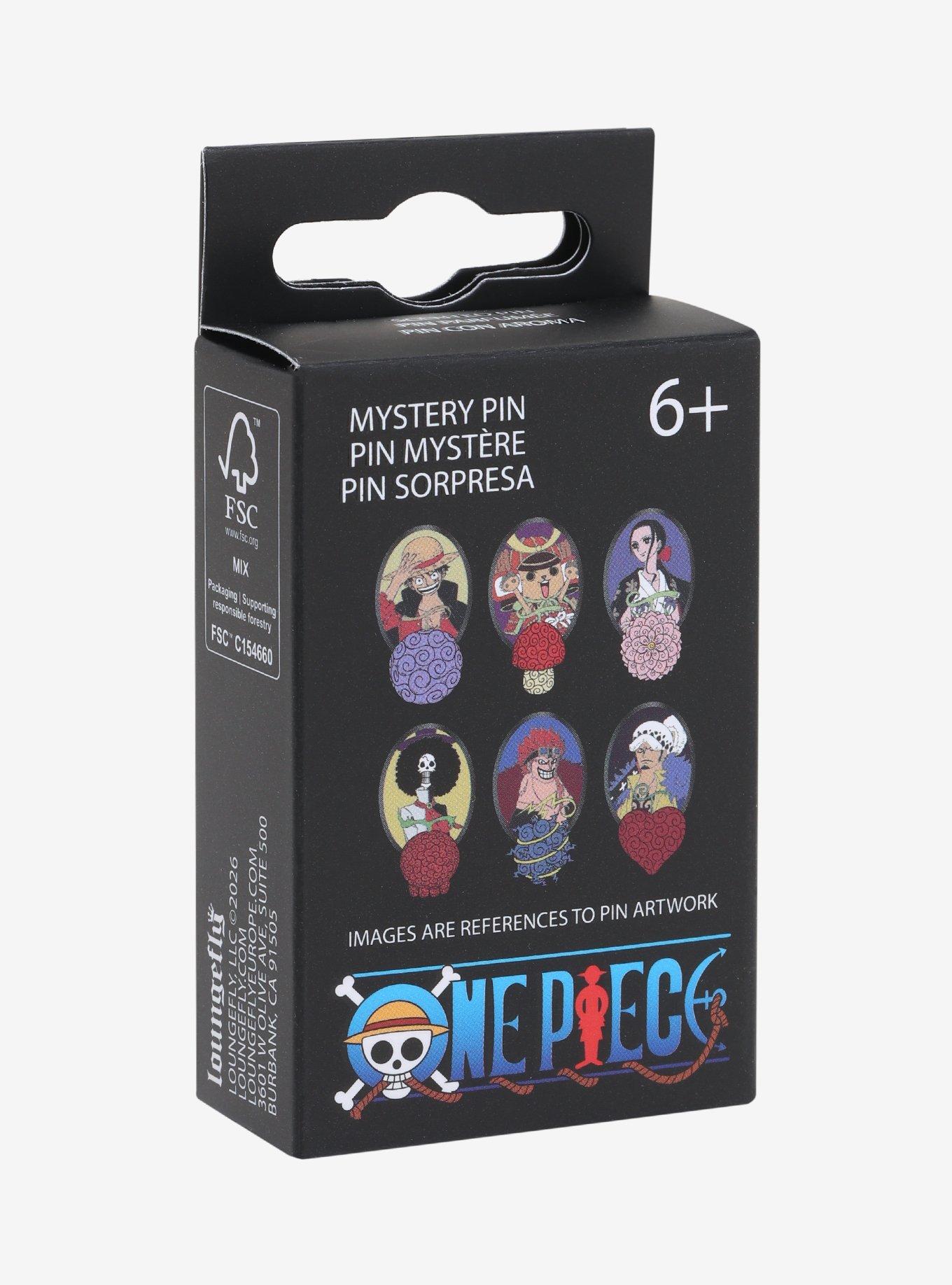 Loungefly One Piece Character Devil Fruit Blind Box Enamel Pin Hot Topic Exclusive, , hi-res