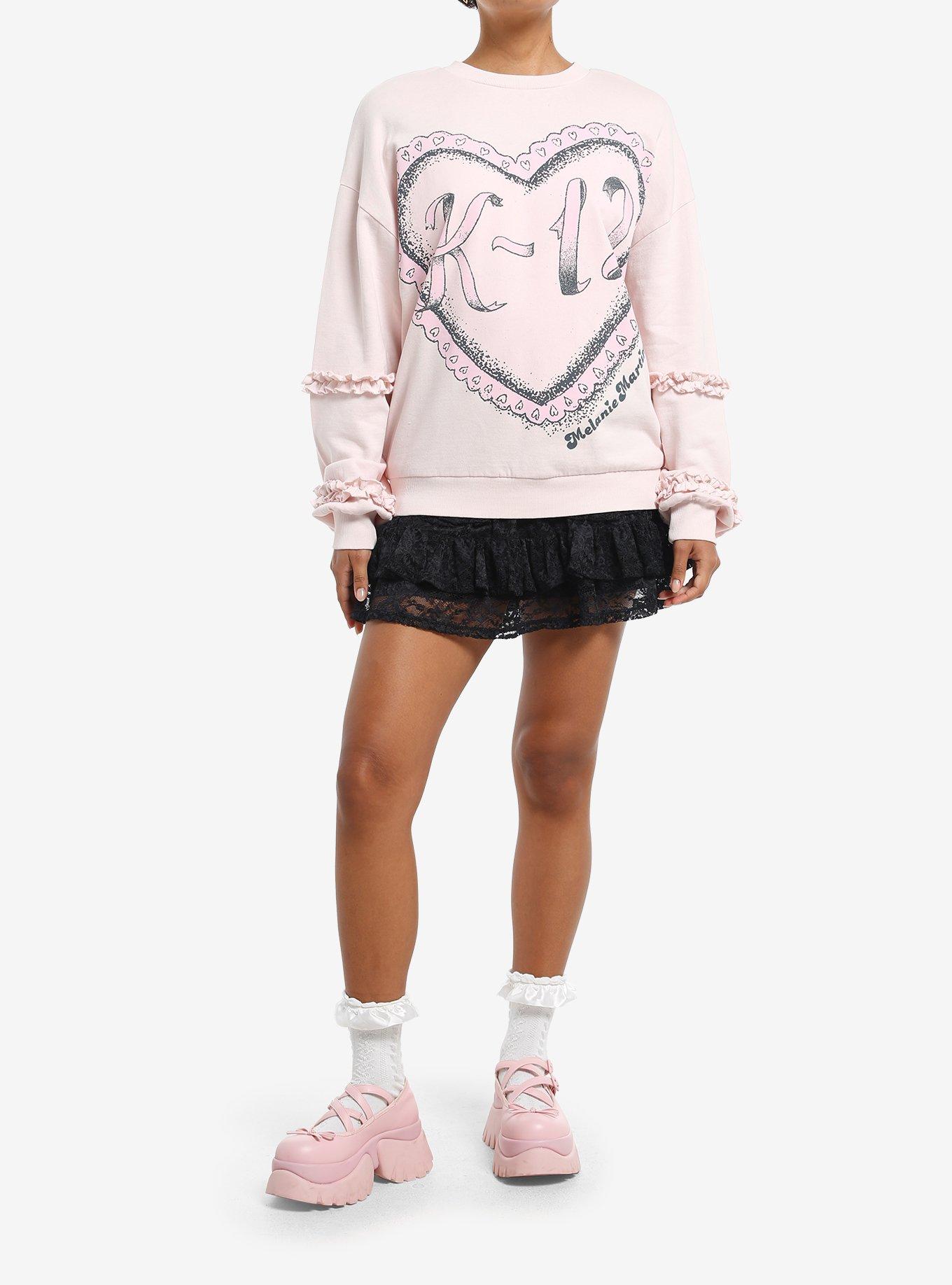 Melanie Martinez K-12 Ruffle Crewneck Sweater, , hi-res