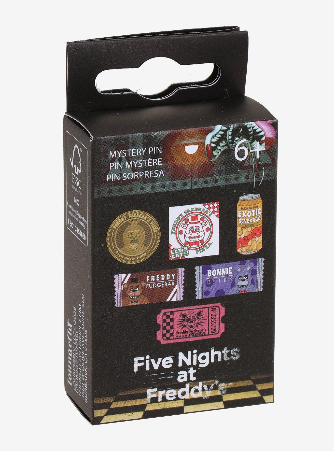 Loungefly Five Nights At Freddy's Snacks Blind Box Enamel Pin Hot Topic Exclusive, , hi-res