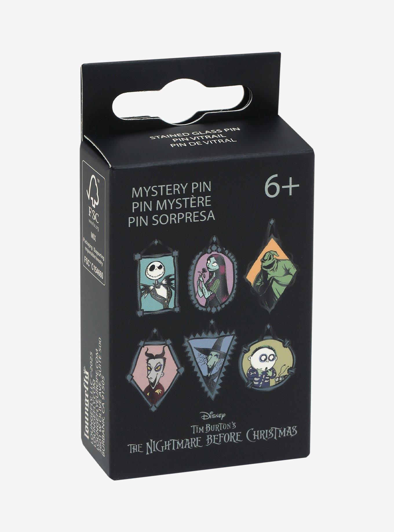 Loungefly The Nightmare Before Christmas Portrait Blind Box Enamel Pin, , hi-res