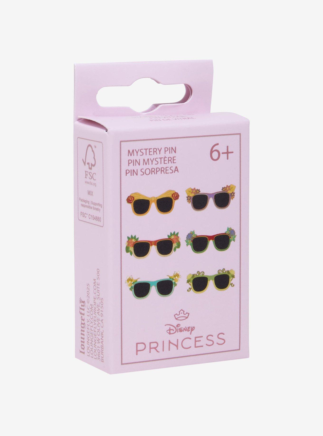Loungefly Disney Princess Sunglasses Blind Box Enamel Pin Hot Topic Exclusive, , hi-res