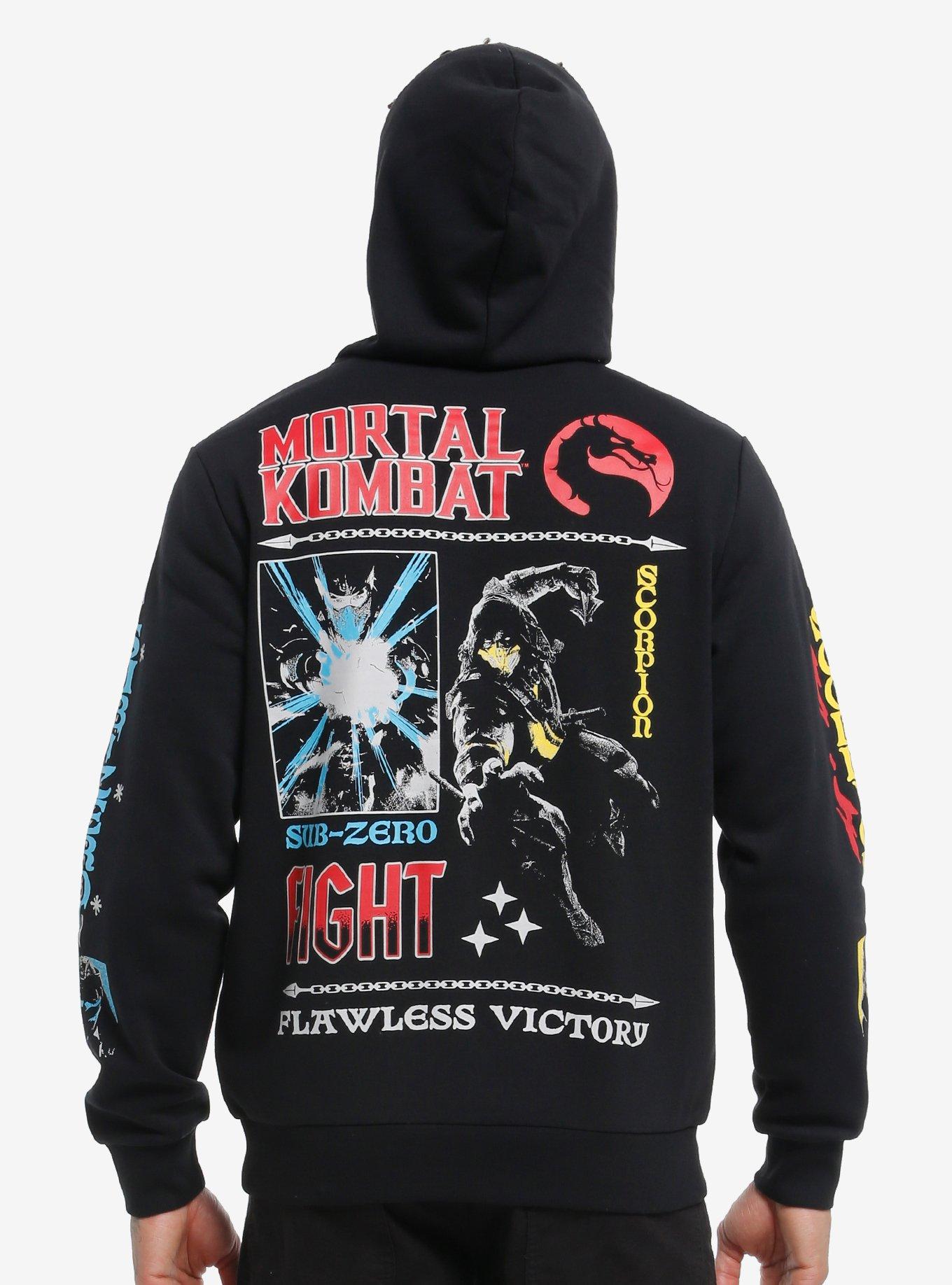 Mortal Kombat Scorpion & Sub-Zero Hoodie, , hi-res