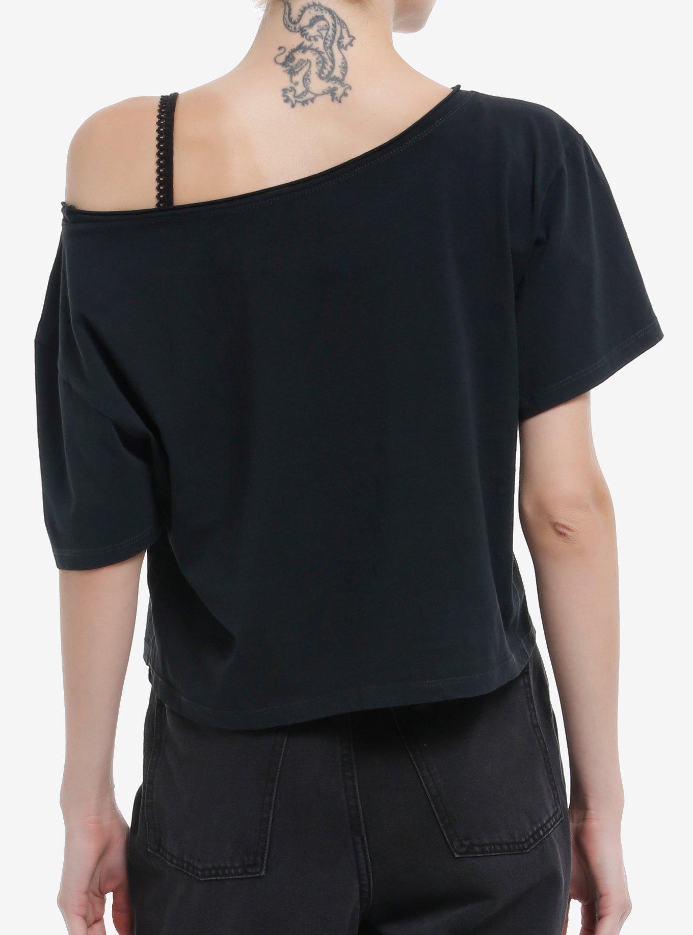Ghost Papa Emeritus Bats Off-Shoulder Top, , hi-res