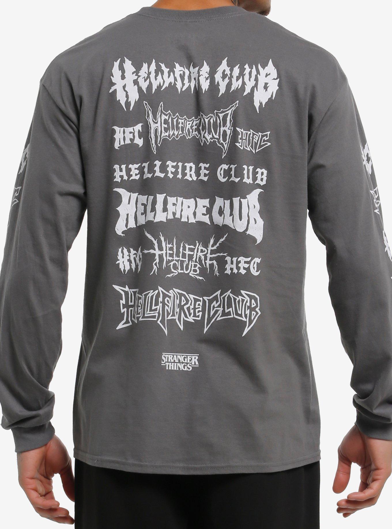 Stranger Things Hellfire Club Demon & Dice Long-Sleeve T-Shirt, , hi-res