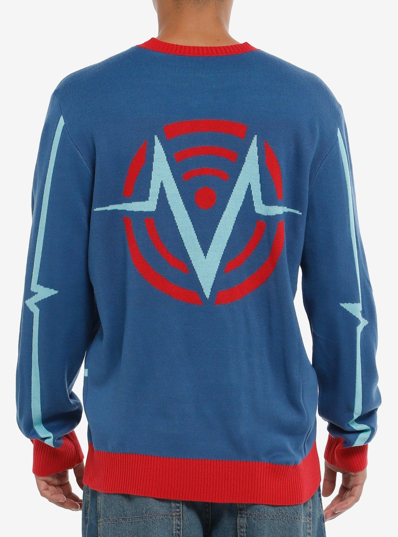 Hazbin Hotel Voxtek Knit Sweater, BLUE, alternate