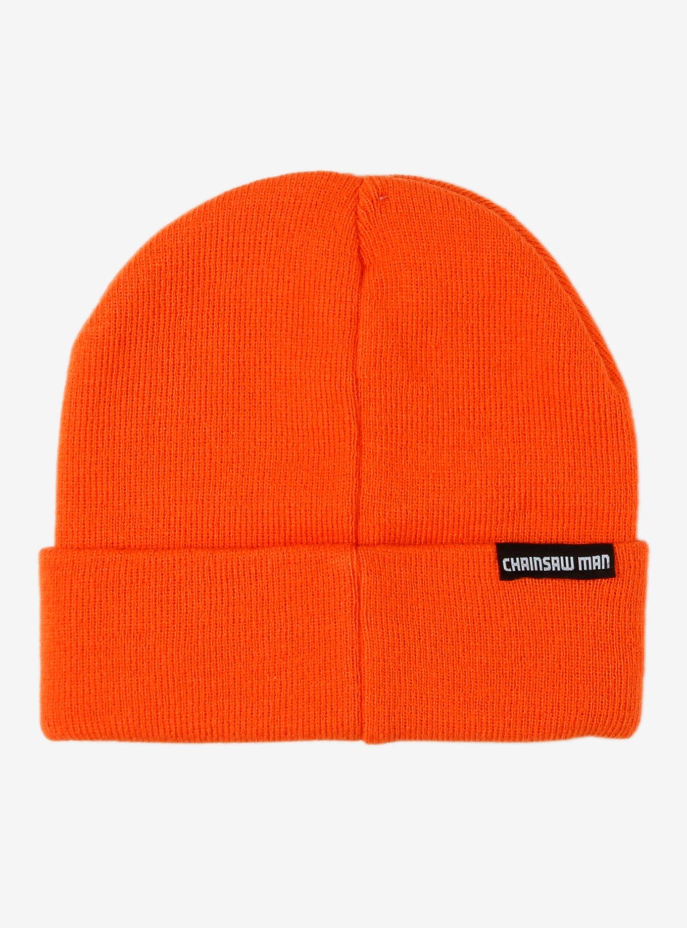 Chainsaw Man Pochita Embroidered Beanie — BoxLunch Exclusive, , hi-res