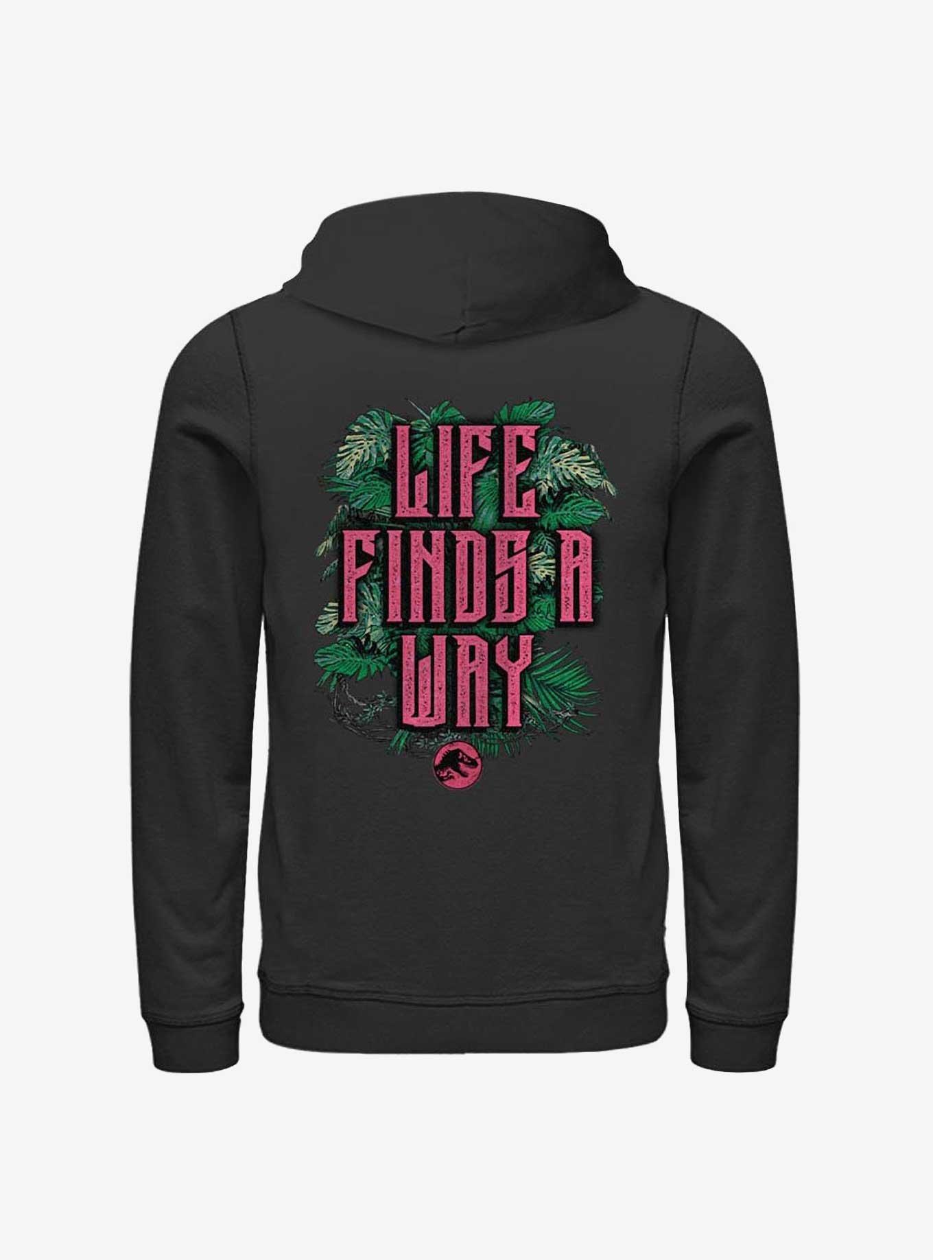 Jurassic Park Life Finds A Way Iconic Dinosaurs Hoodie Hot Topic Web Exclusive, , hi-res