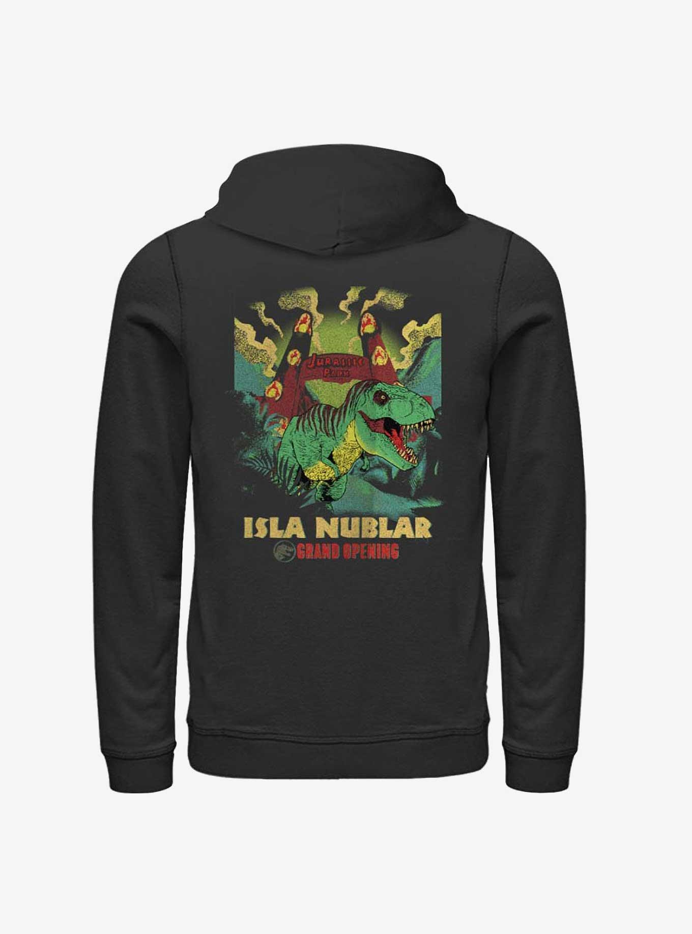 Jurassic Park Isla Nublar Grand Opening Hoodie Hot Topic Web Exclusive, , hi-res