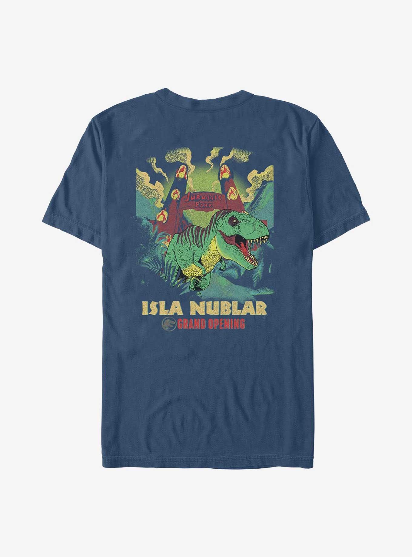 Jurassic Park Isla Nublar Grand Opening Garment Dye T-shirt Hot Topic Exclusive, , hi-res