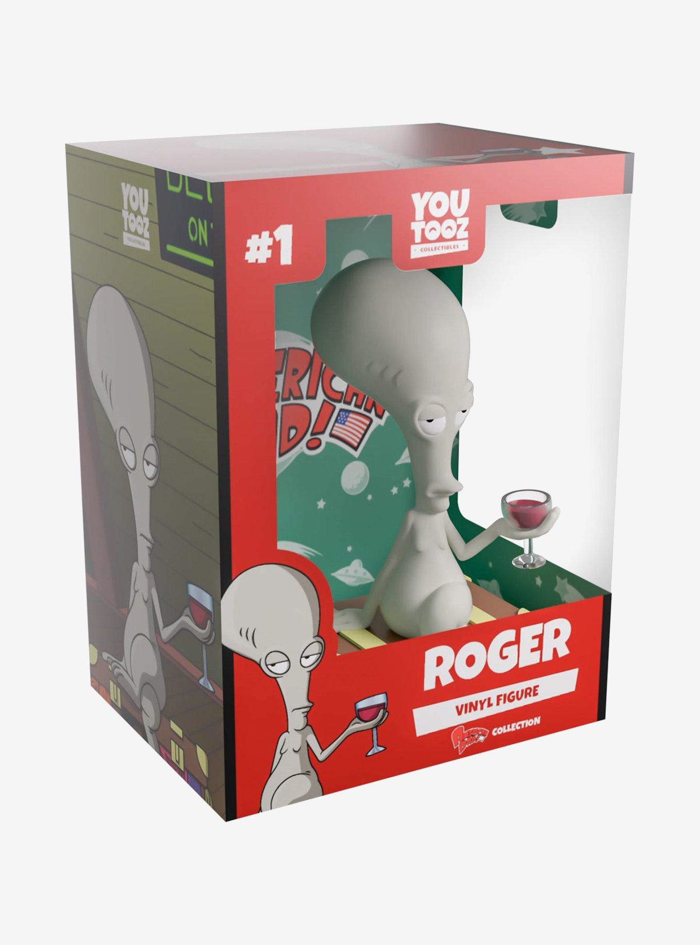 YouTooz American Dad Roger Vinyl Figure, , alternate