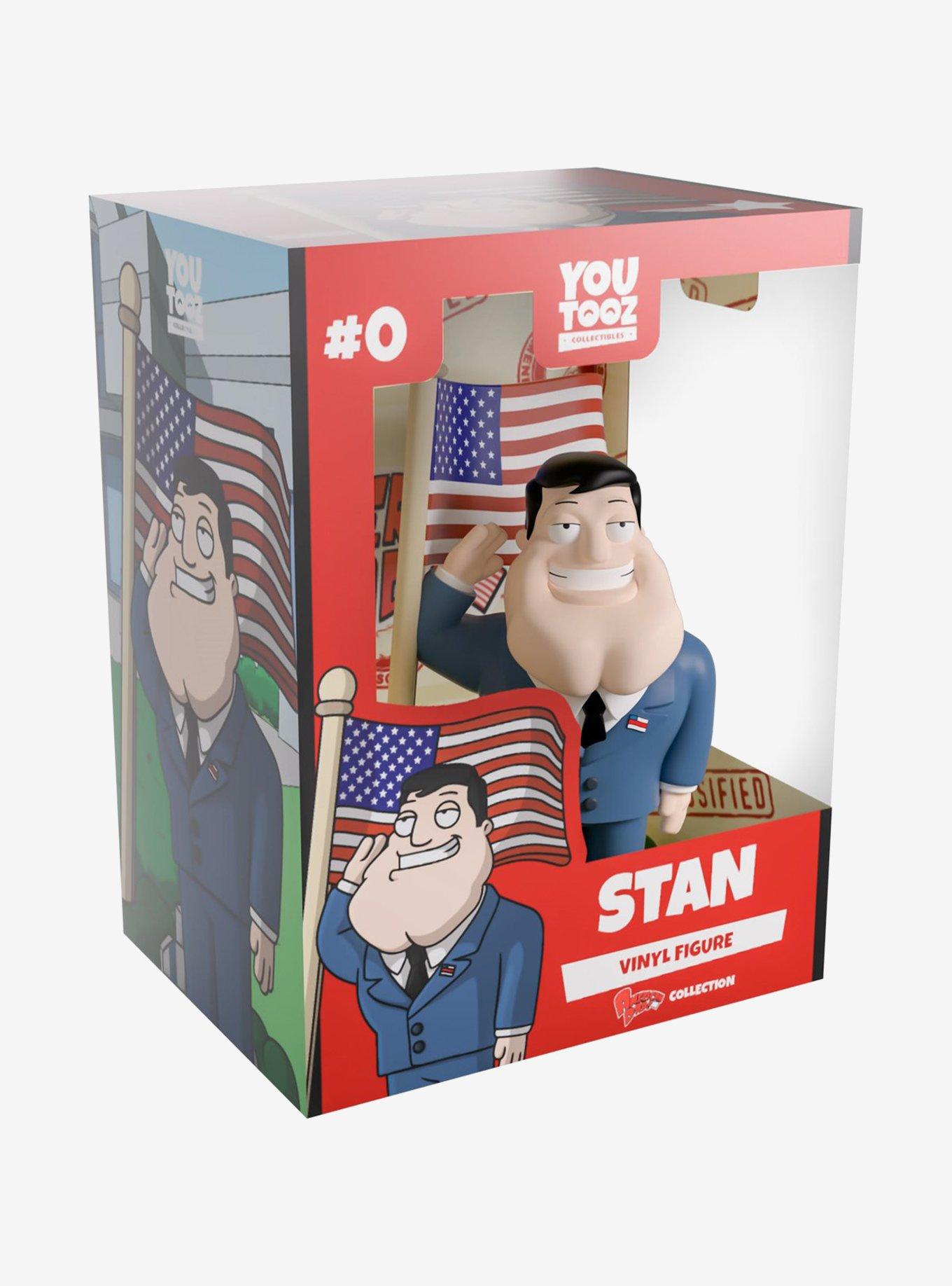 YouTooz American Dad Stan Vinyl Figure, , alternate