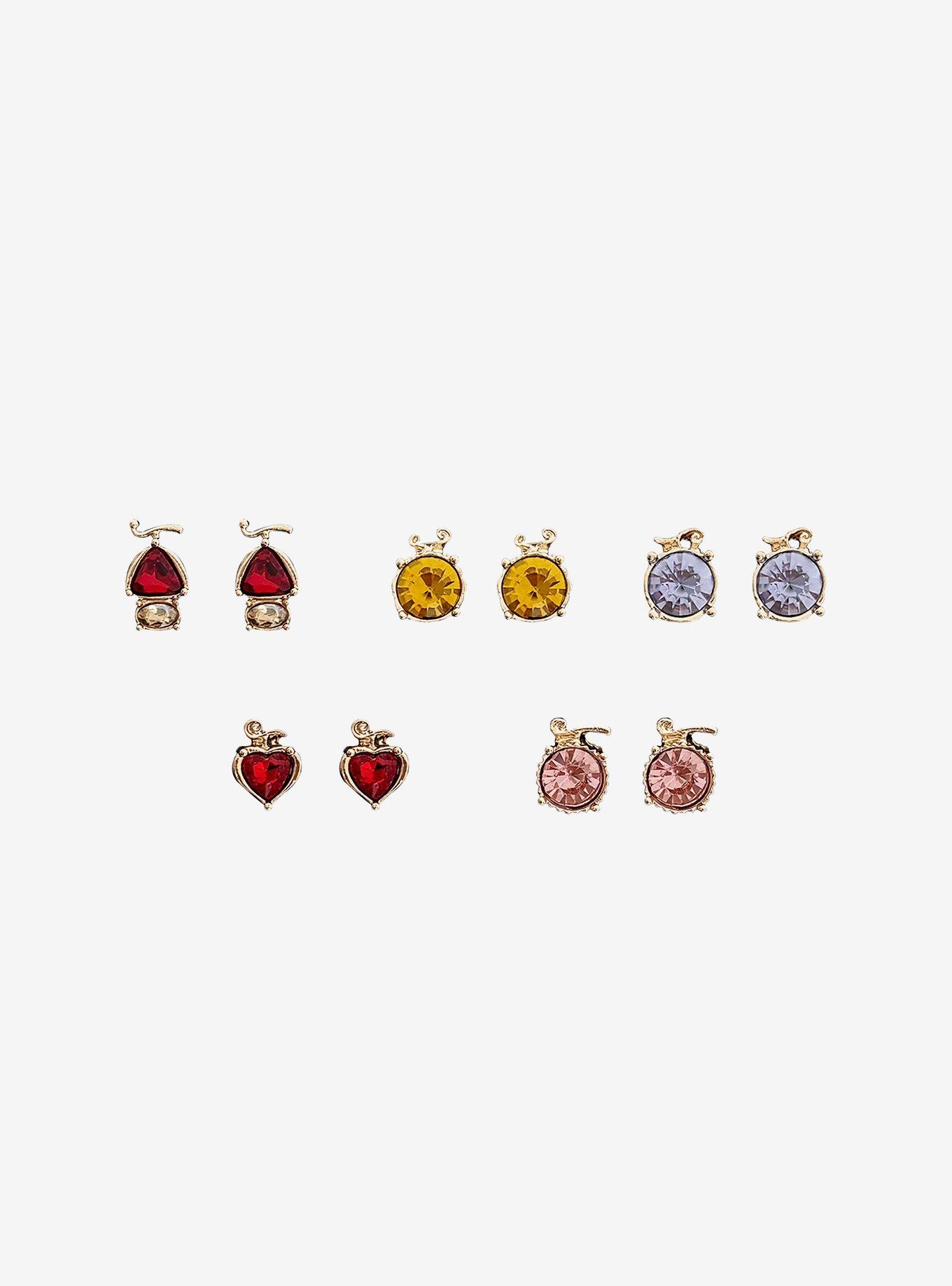 One Piece Devil Fruits Gem Stud Earring Set, , hi-res