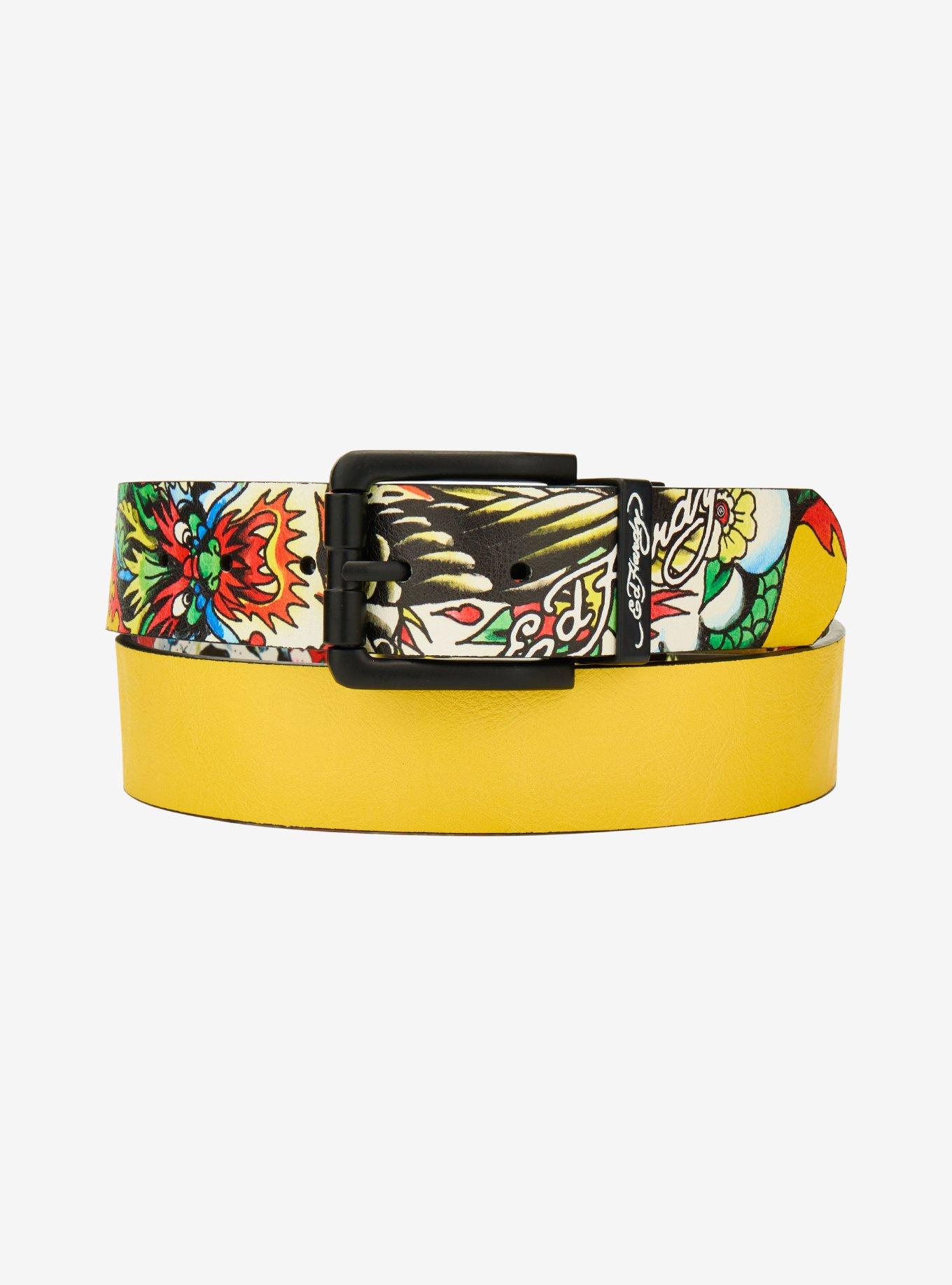 Ed Hardy Reversible Belt, , hi-res