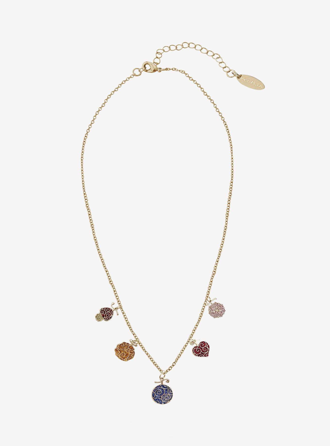 One Piece Devil Fruit Charm Necklace, , hi-res
