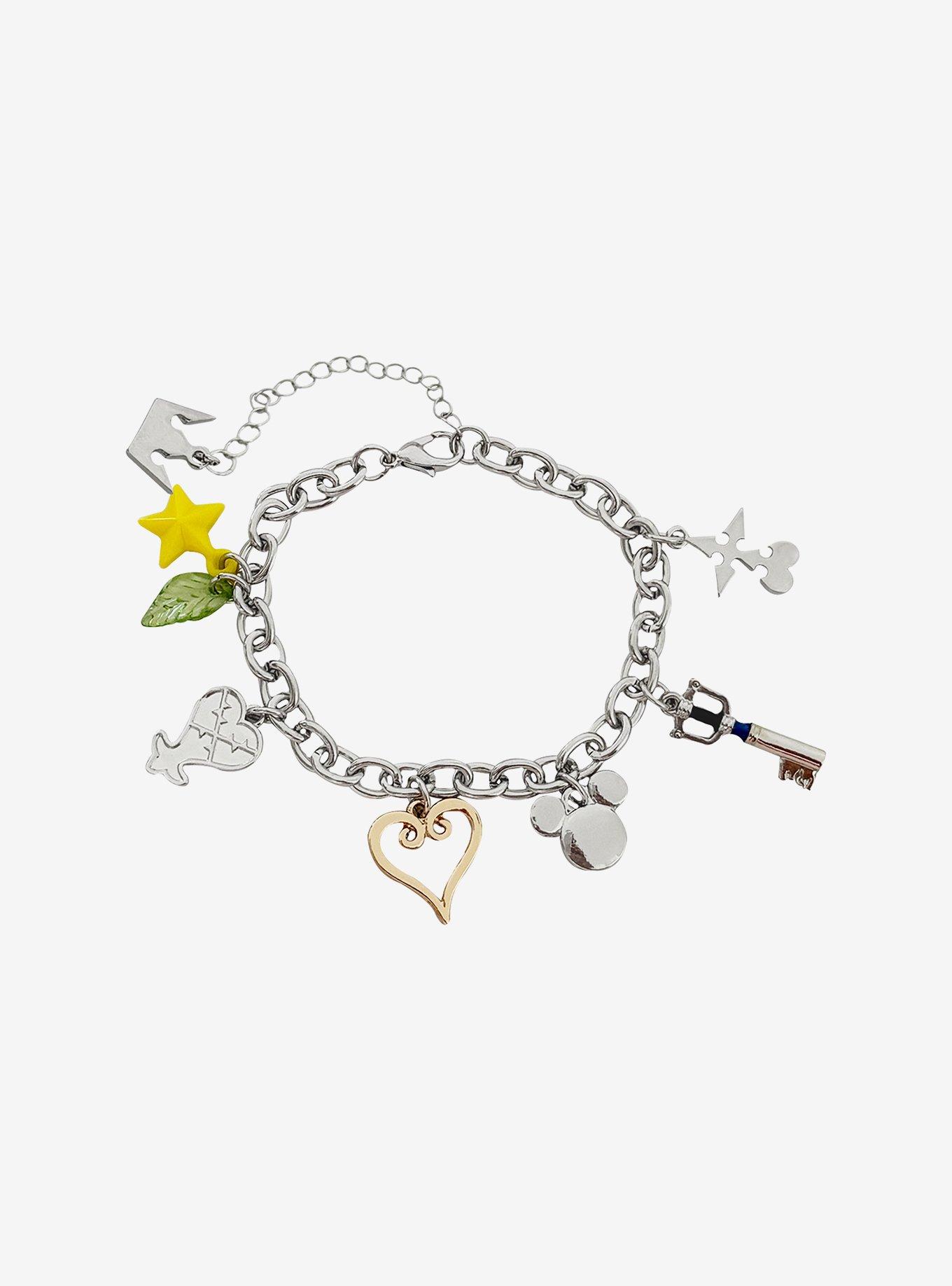 Kingdom Hearts Charm Bracelet, , hi-res