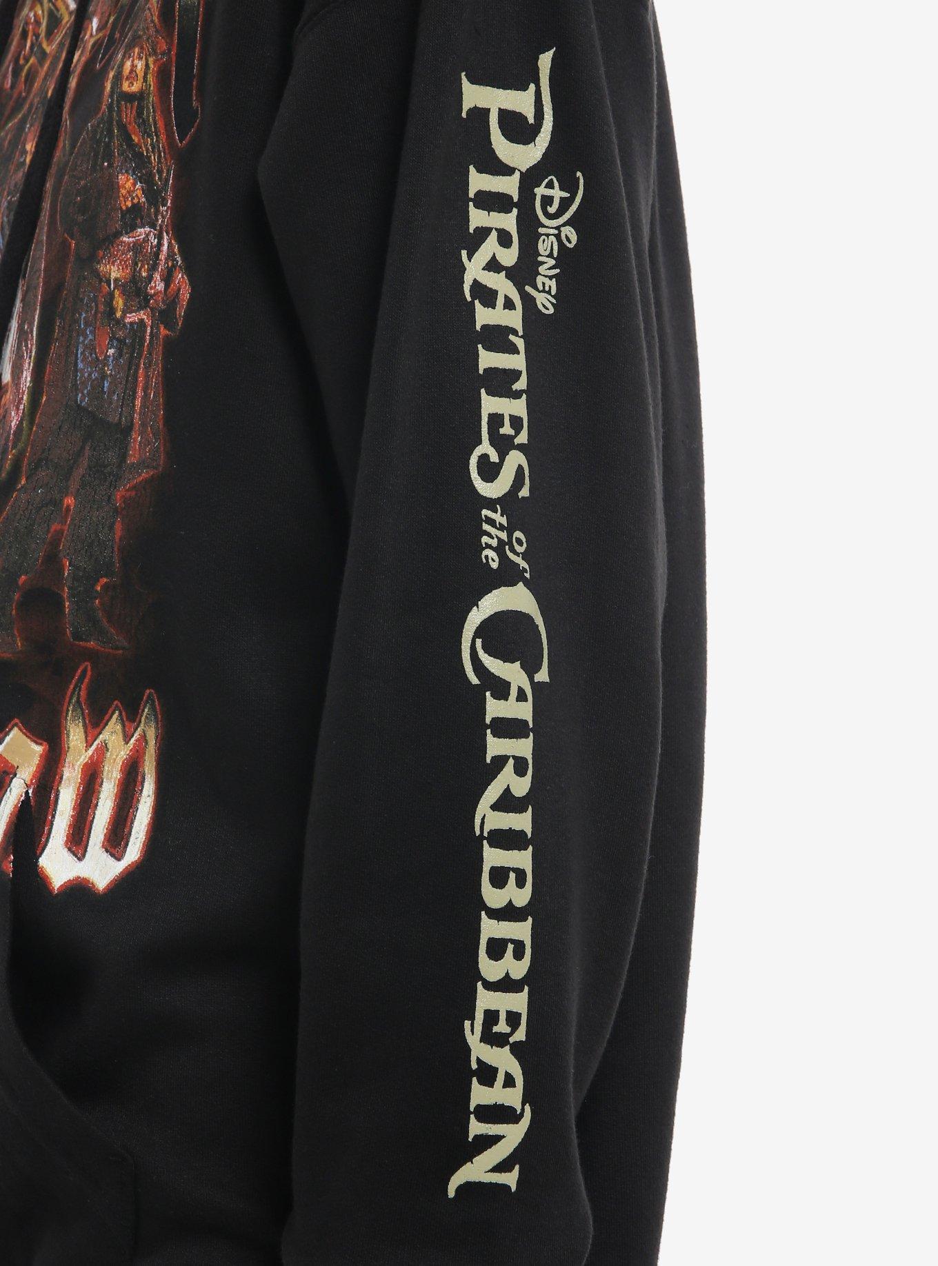 Disney Pirates Of The Caribbean Captain Jack Sparrow Collage Girls Hoodie, MULTI, alternate