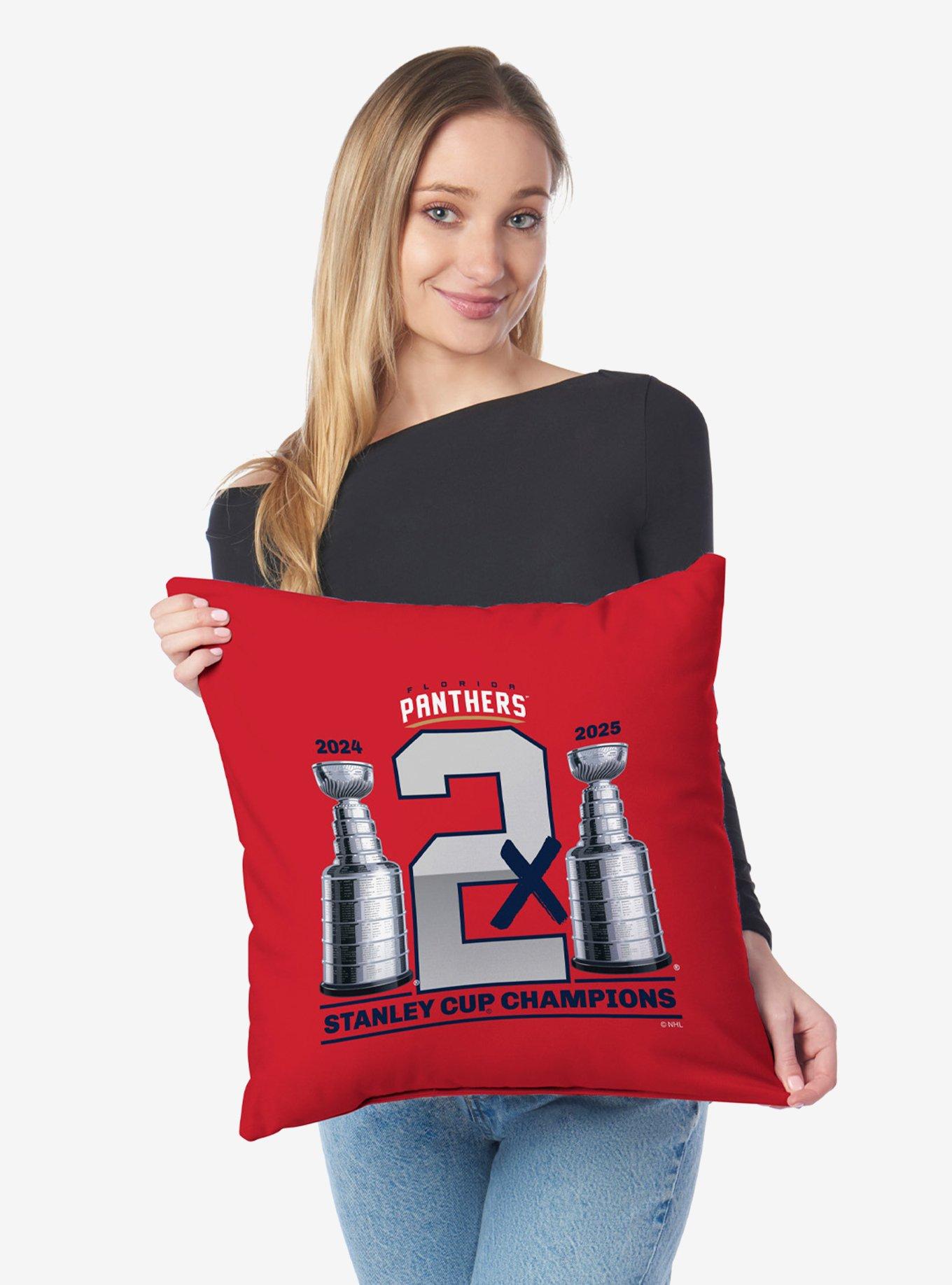 NHL Florida Panthers Stake Throw Pillow, , alternate