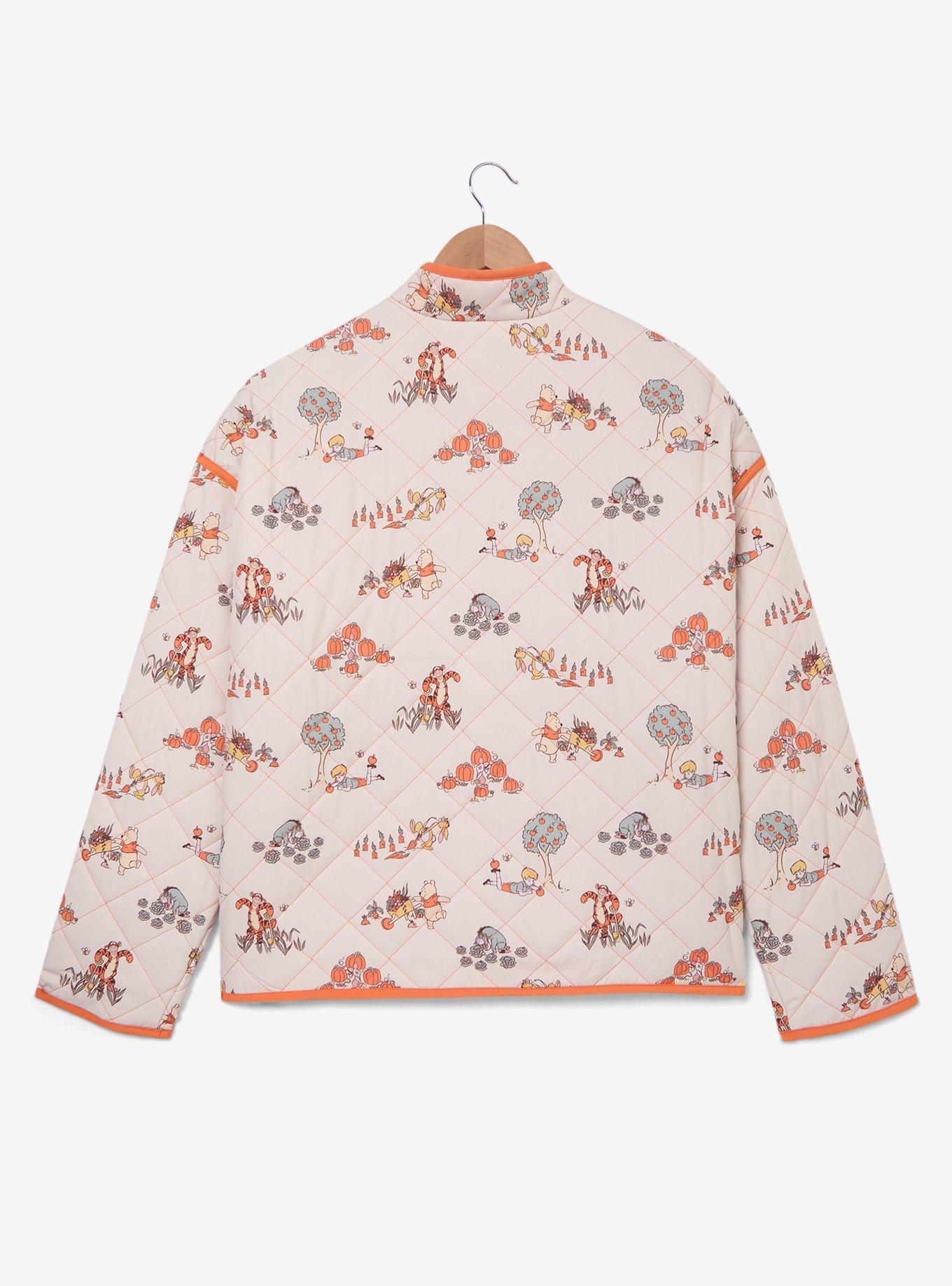 Disney Winnie the Pooh Veggie Garden Women's Plus Size Quilted Jacket - BoxLunch Exclusive, , hi-res
