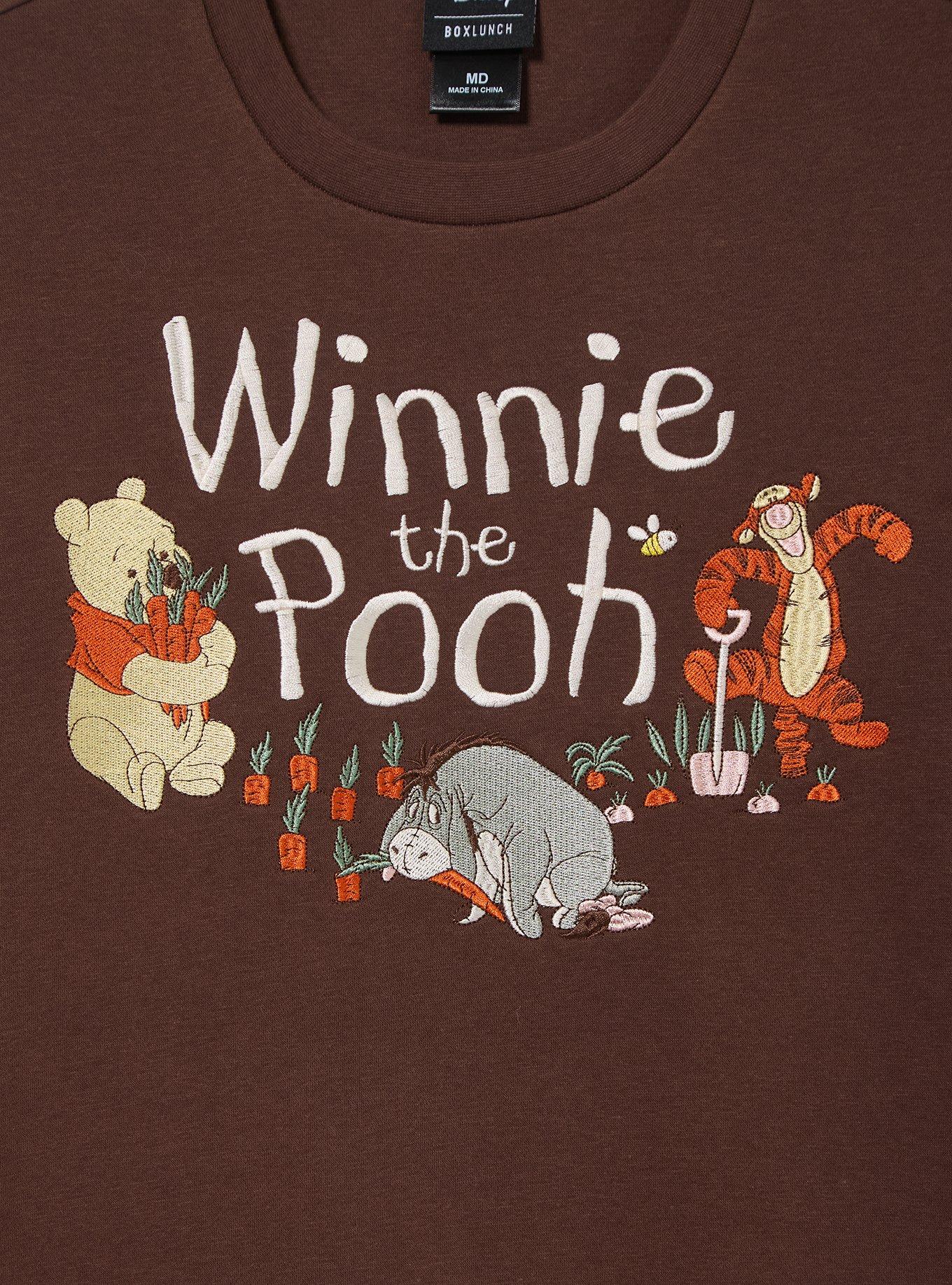 Disney Winnie the Pooh Embroidered Carrots Crewneck - BoxLunch Exclusive, , hi-res