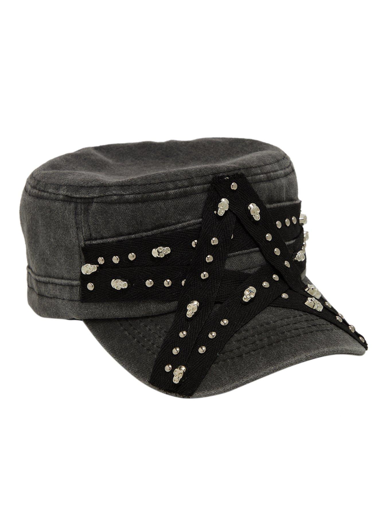 Star Skull Stud Cadet Hat, , hi-res