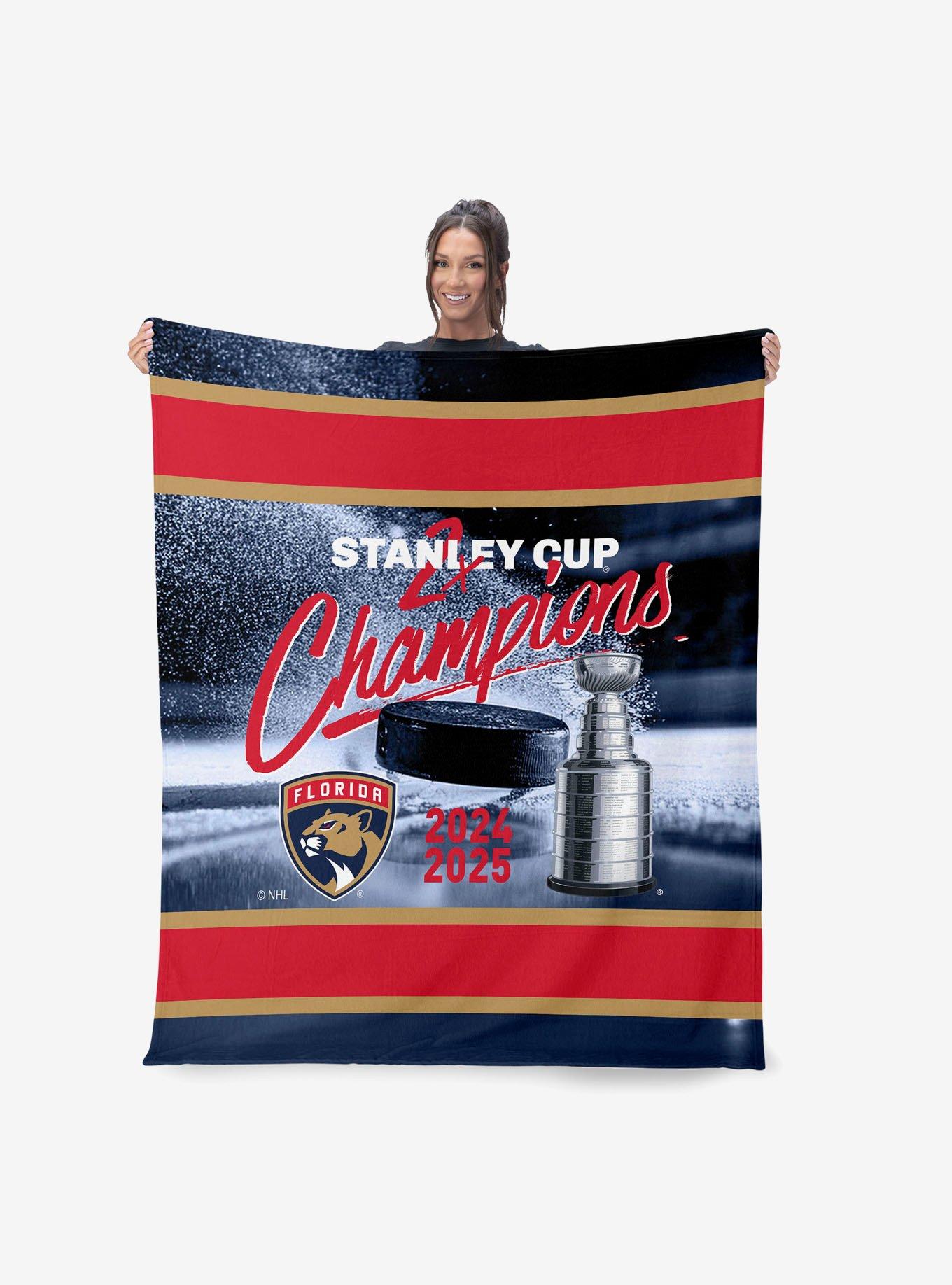 NHL Florida Panthers Multiply Silk Touch Throw Blanket, , hi-res