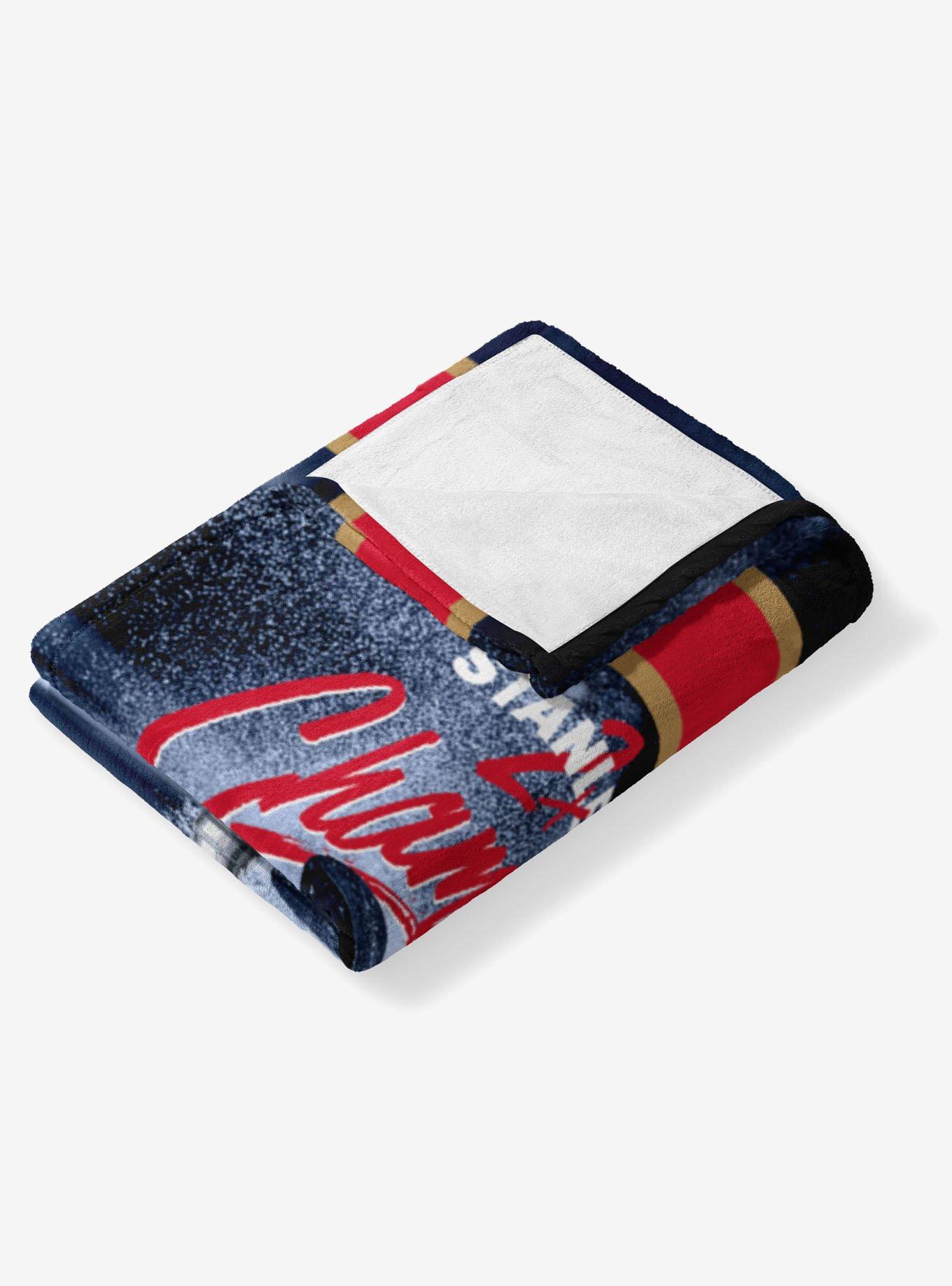 NHL Florida Panthers Multiply Silk Touch Throw Blanket, , alternate
