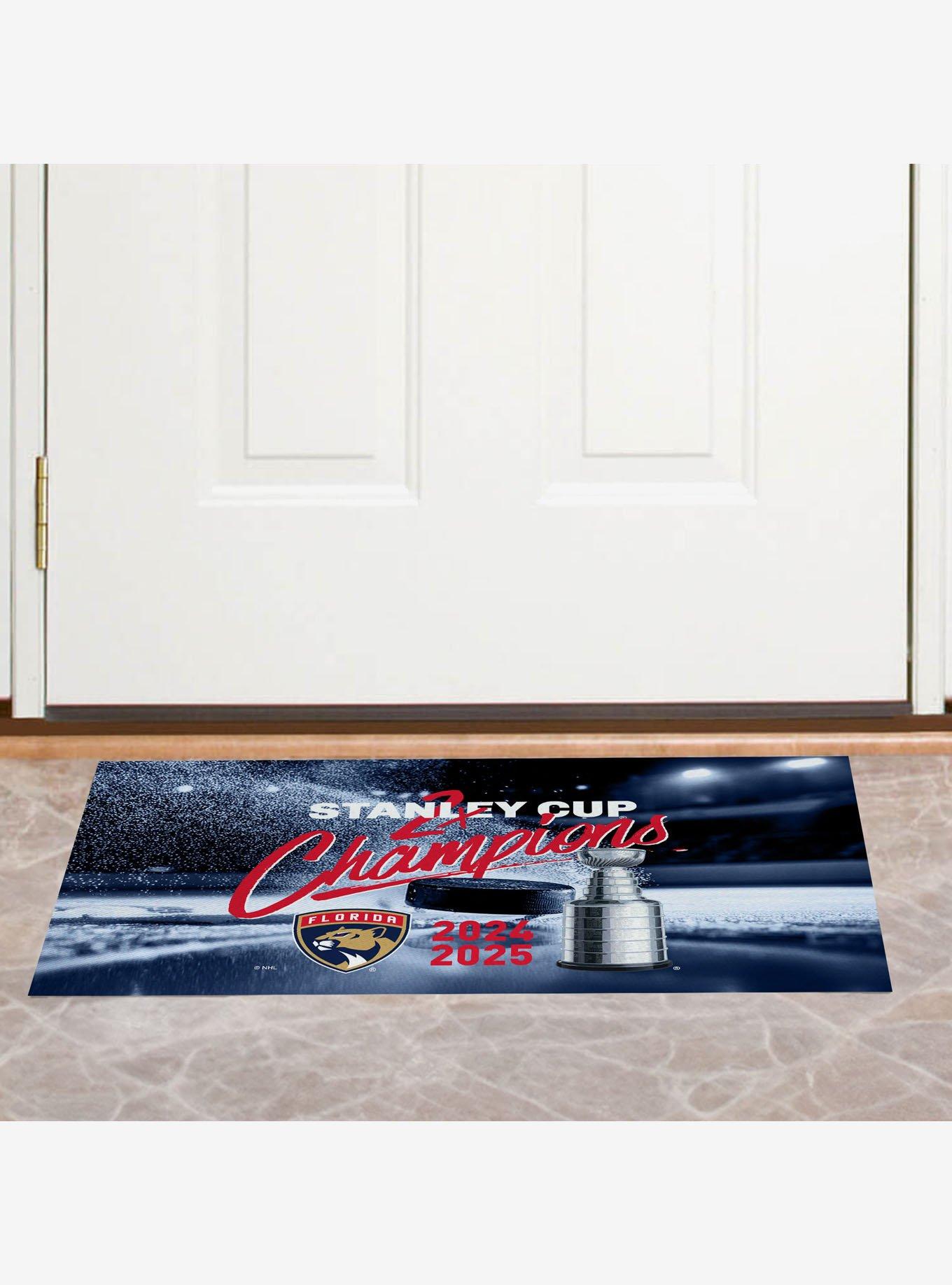 NHL Florida Panthers Champion Washable Rug, , alternate