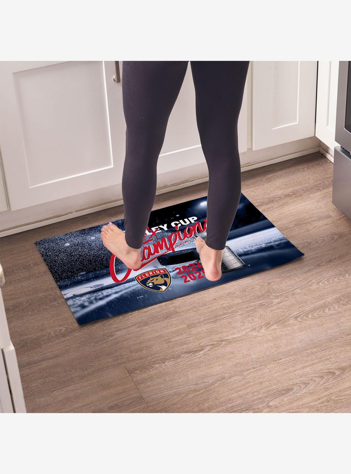 NHL Florida Panthers Champion Washable Rug, , alternate