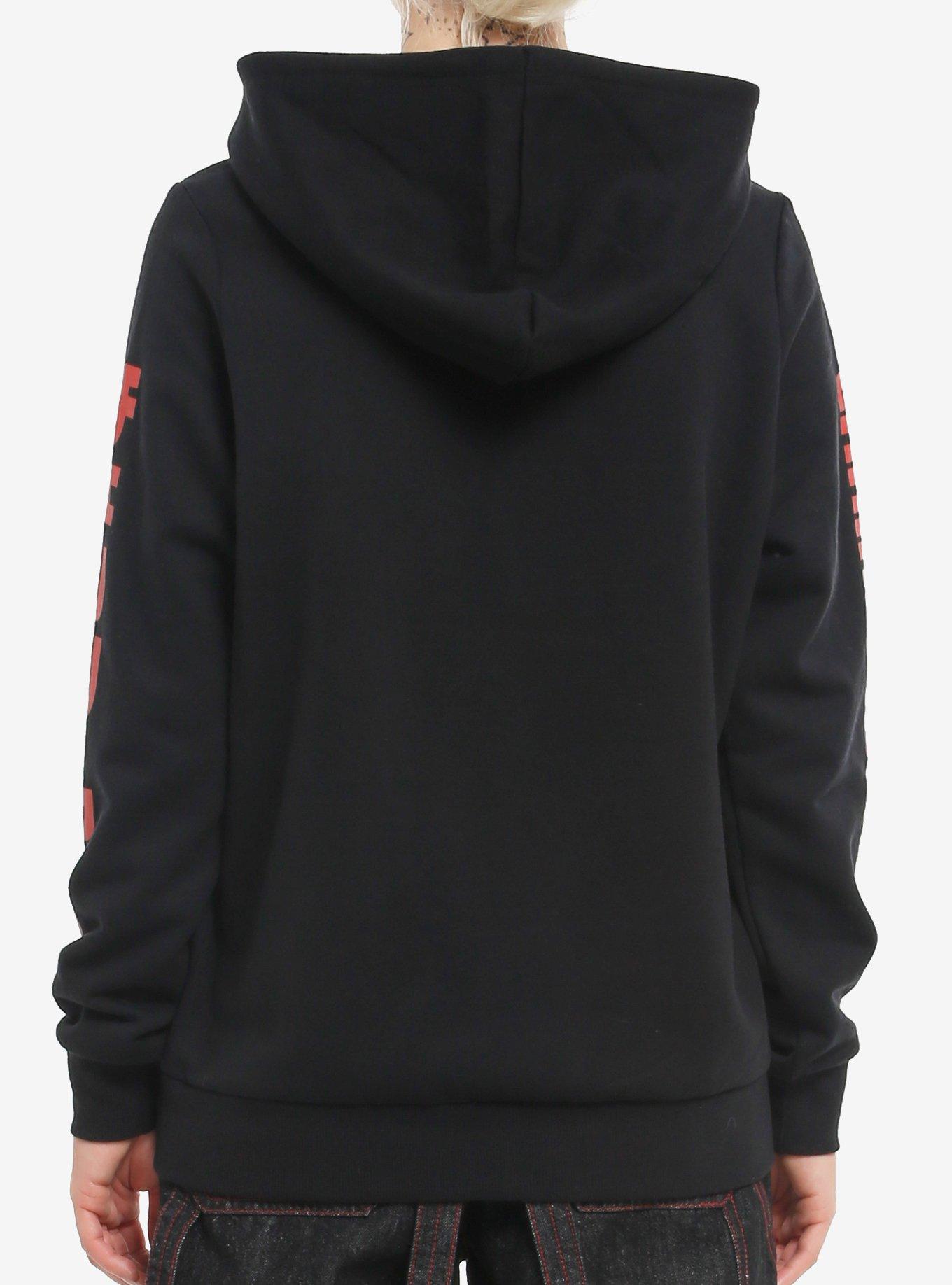 Chainsaw Man Jumbo Print Girls Hoodie, MULTI, alternate