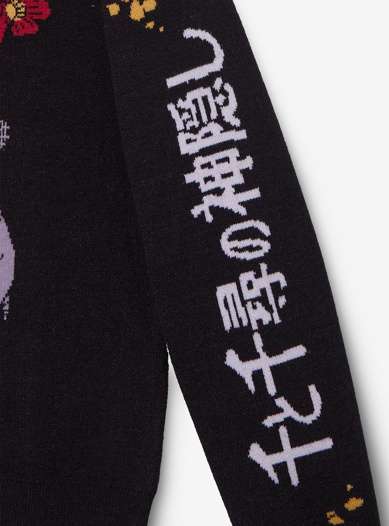 Studio Ghibli® Spirited Away Floral Women's Cardigan - BoxLunch Exclusive, BLACK, alternate