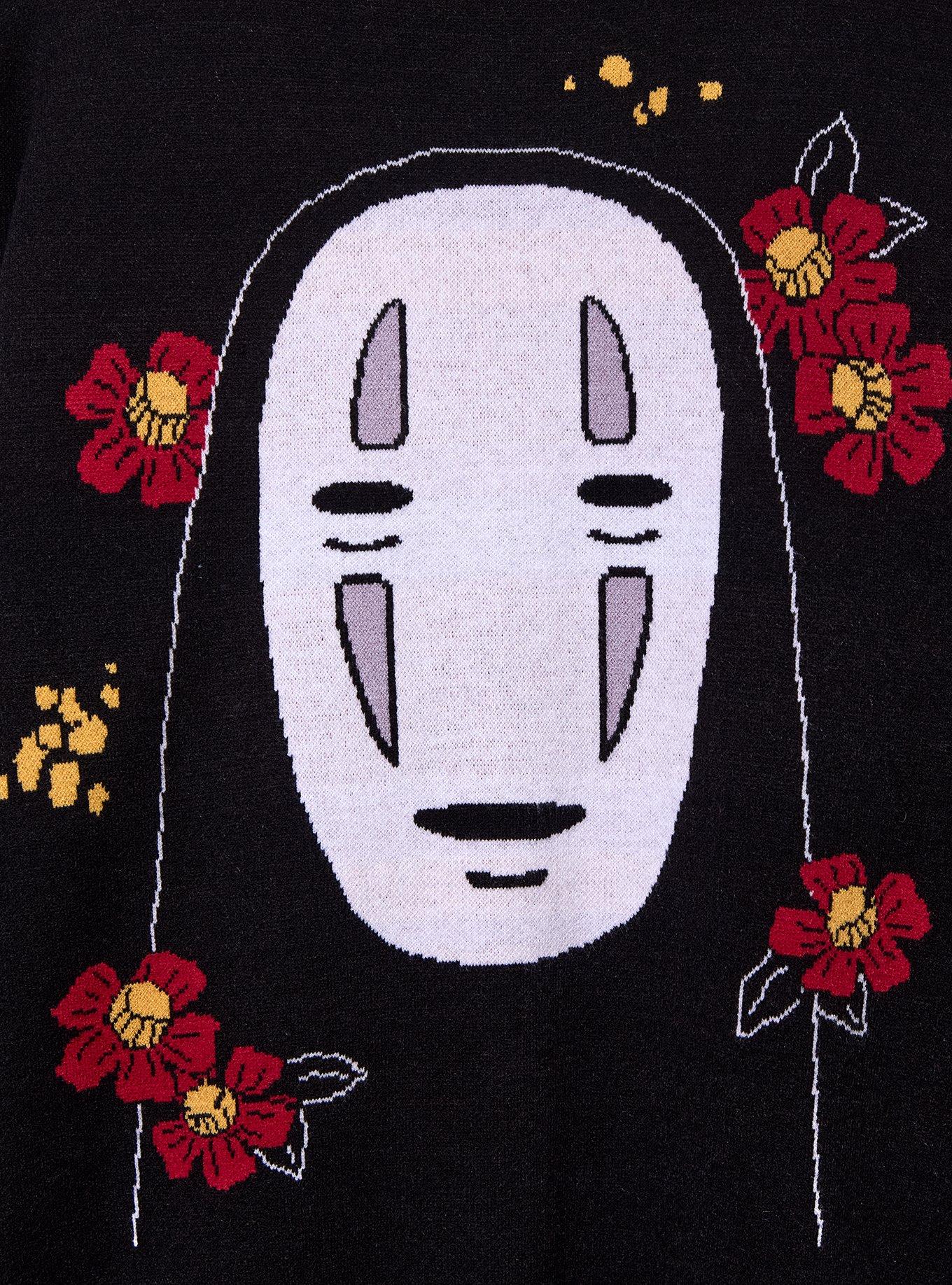 Studio Ghibli® Spirited Away Floral Women's Plus Size Cardigan — BoxLunch Exclusive, BLACK, alternate