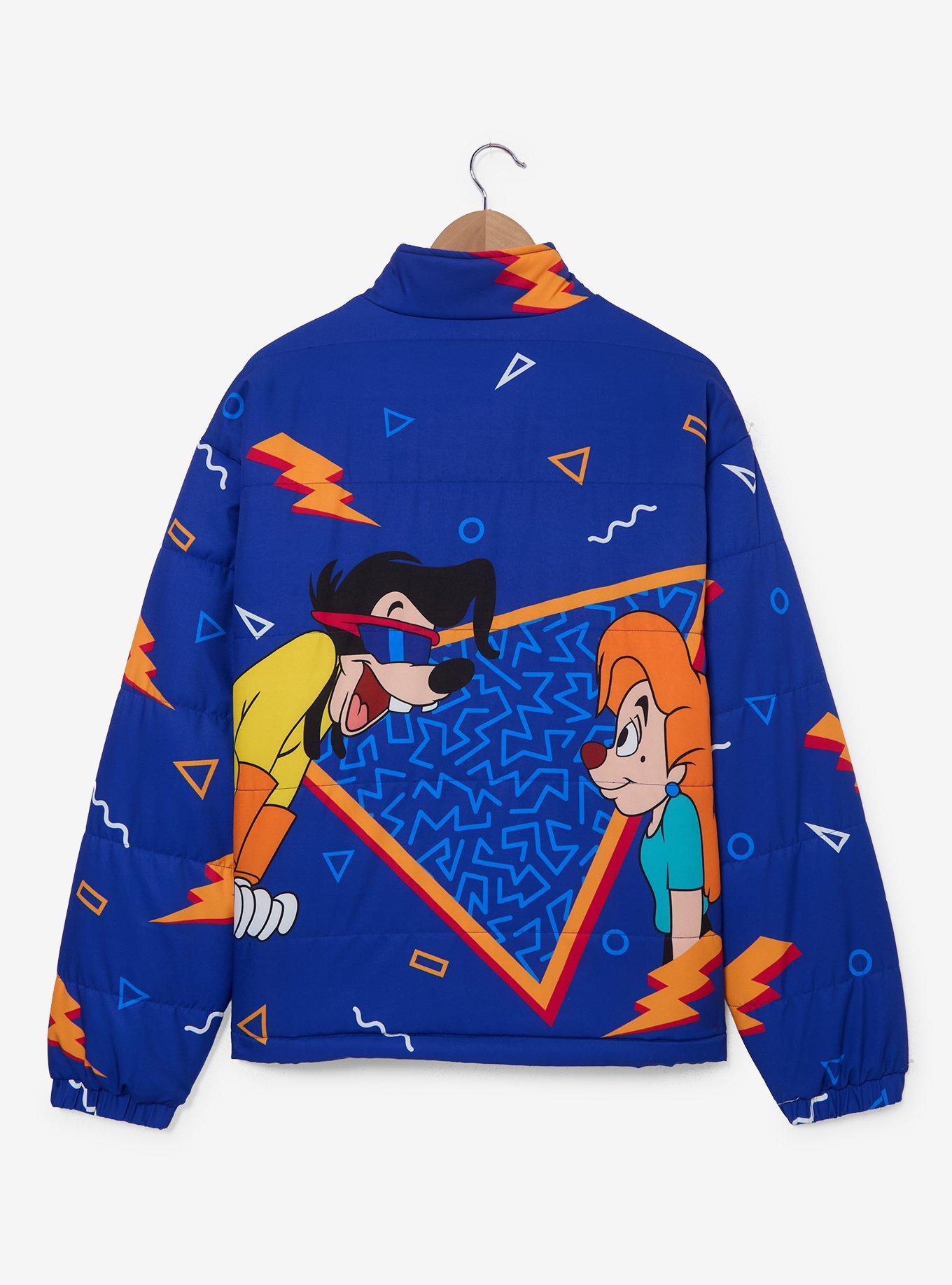 Disney A Goofy Movie Max & Roxanne Retro Print Quilted Jacket - BoxLunch Exclusive, , hi-res
