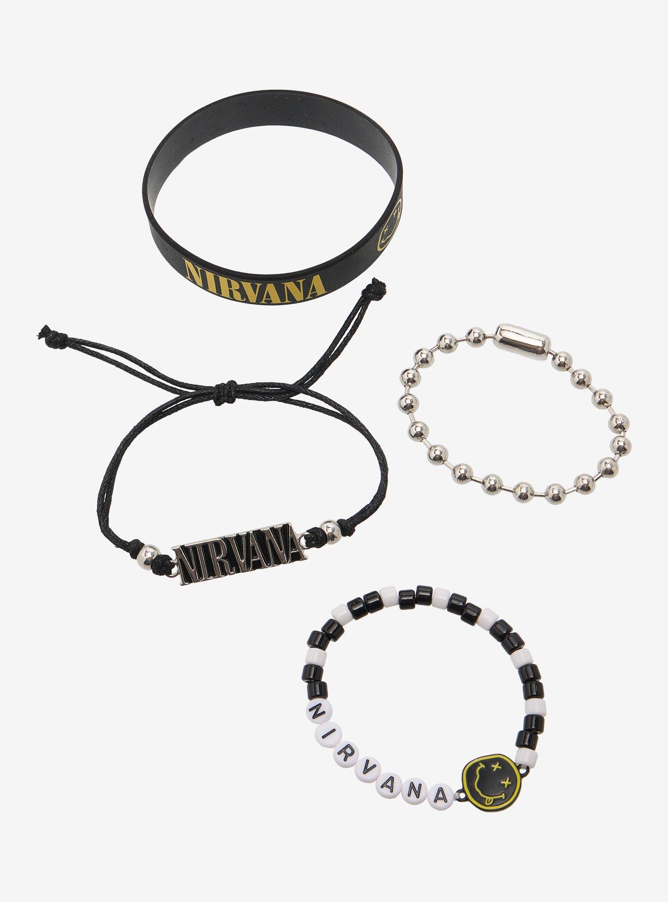 Nirvana Logo Bracelet Set, , hi-res