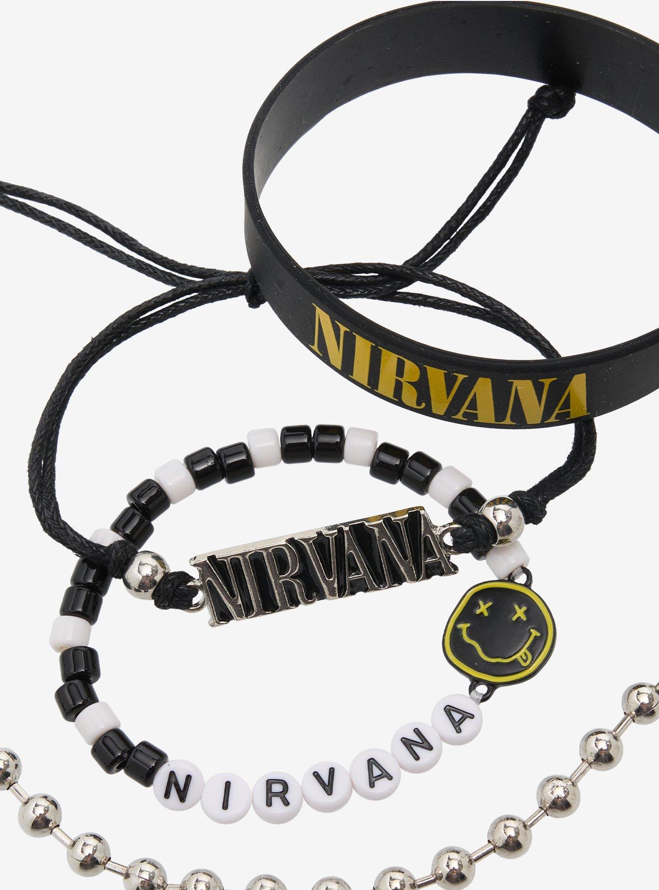 Nirvana Logo Bracelet Set, , alternate