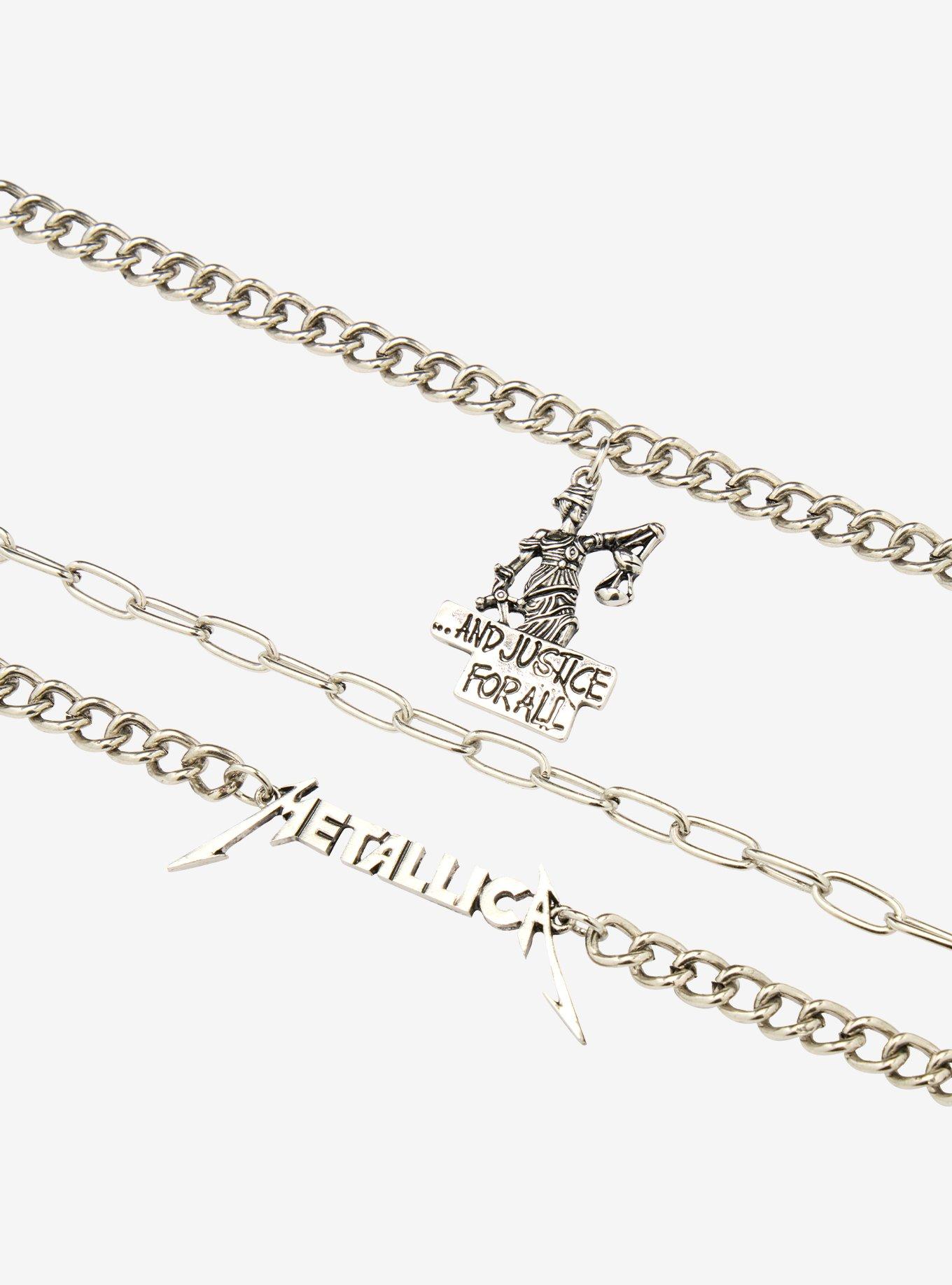 Metallica ...And Justice For All Necklace Set, , alternate